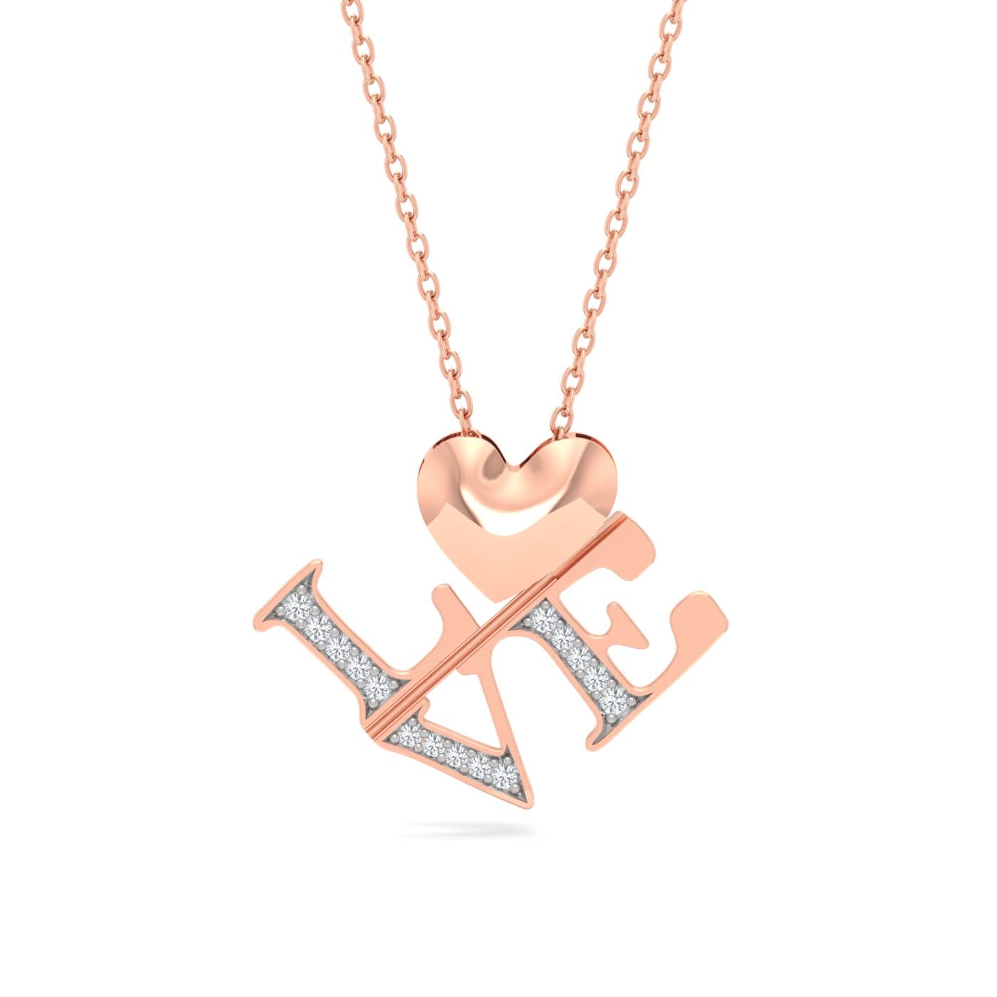 Leah Diamond Pendant