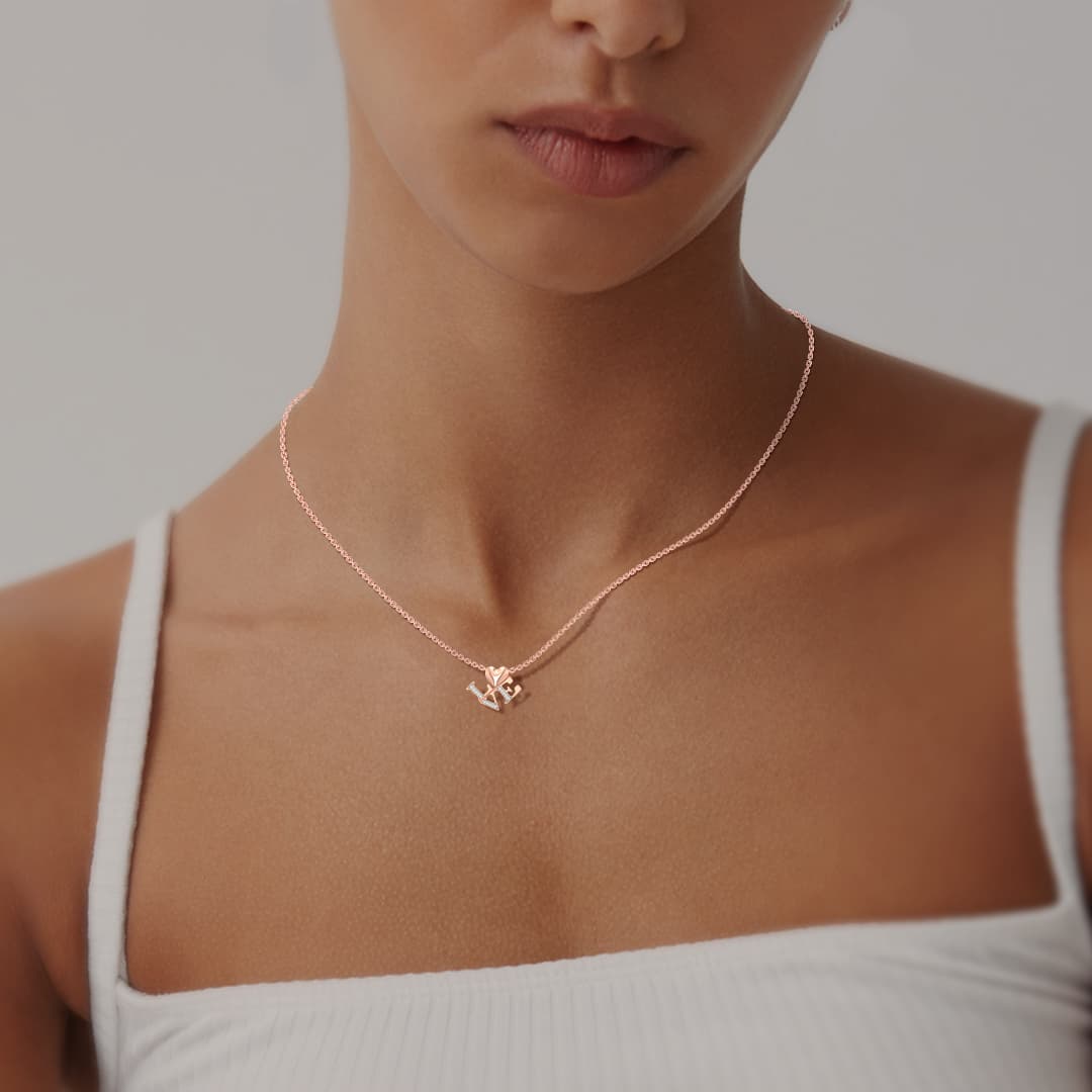 Leah Diamond Pendant