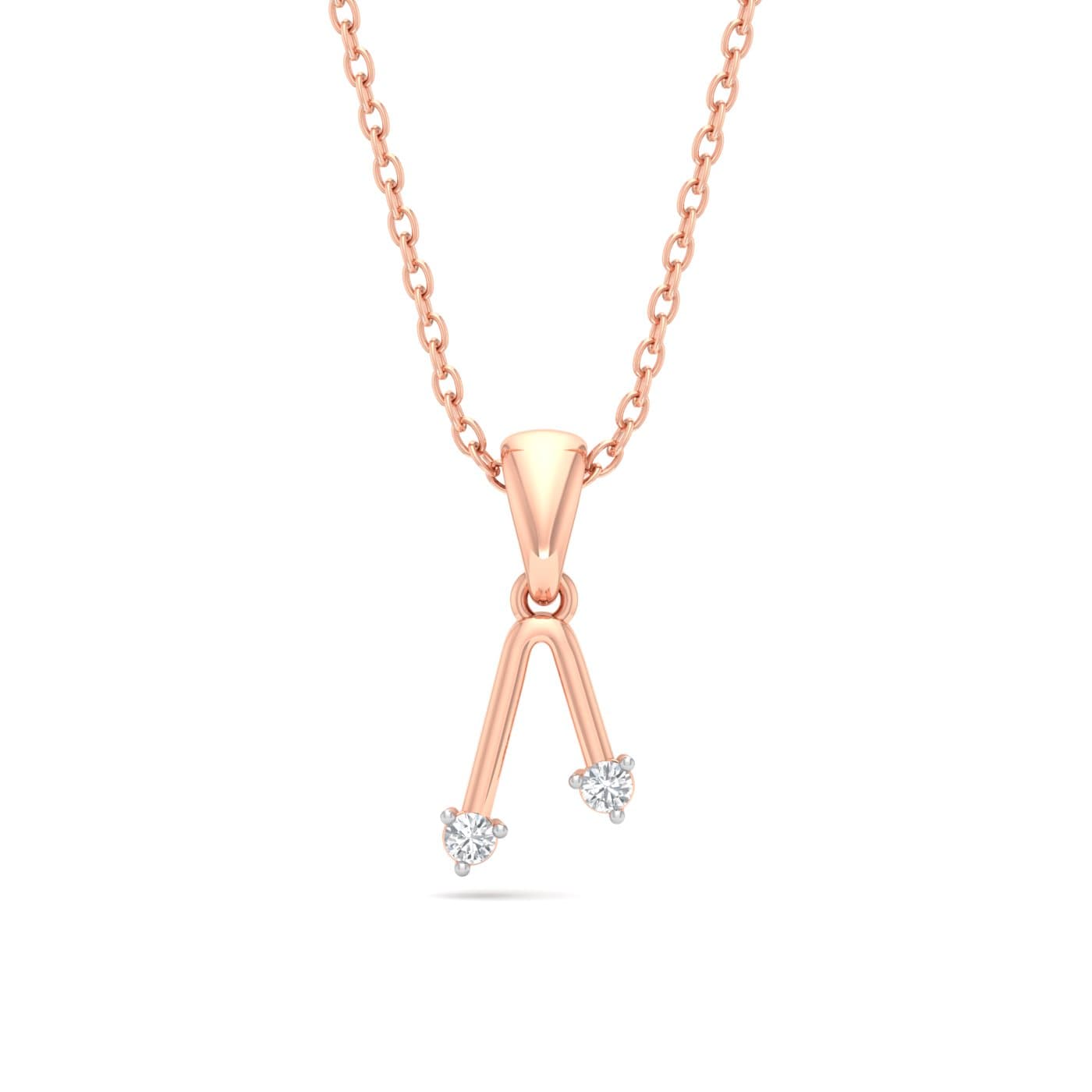 Violet Special Diamond Pendant
