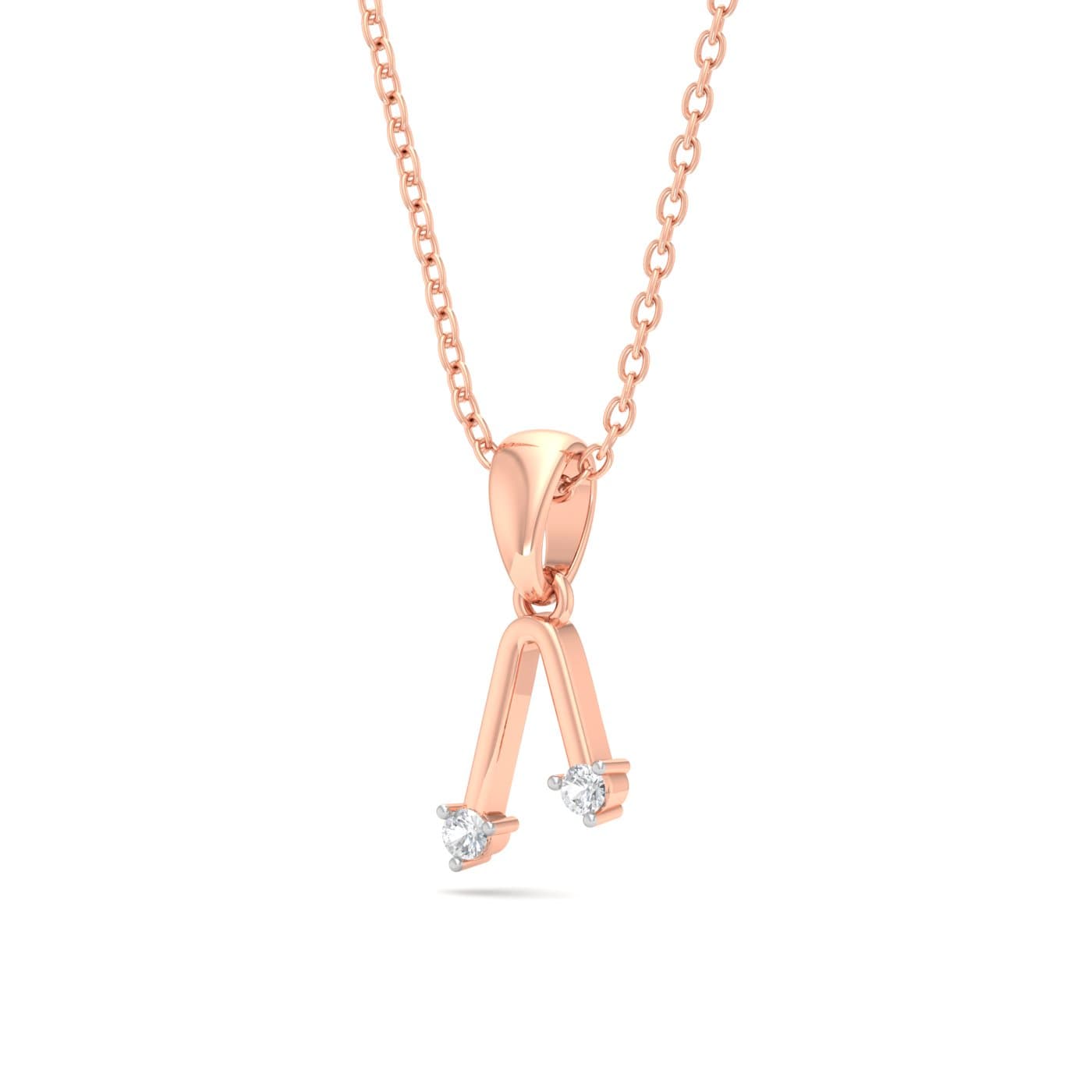Violet Special Diamond Pendant