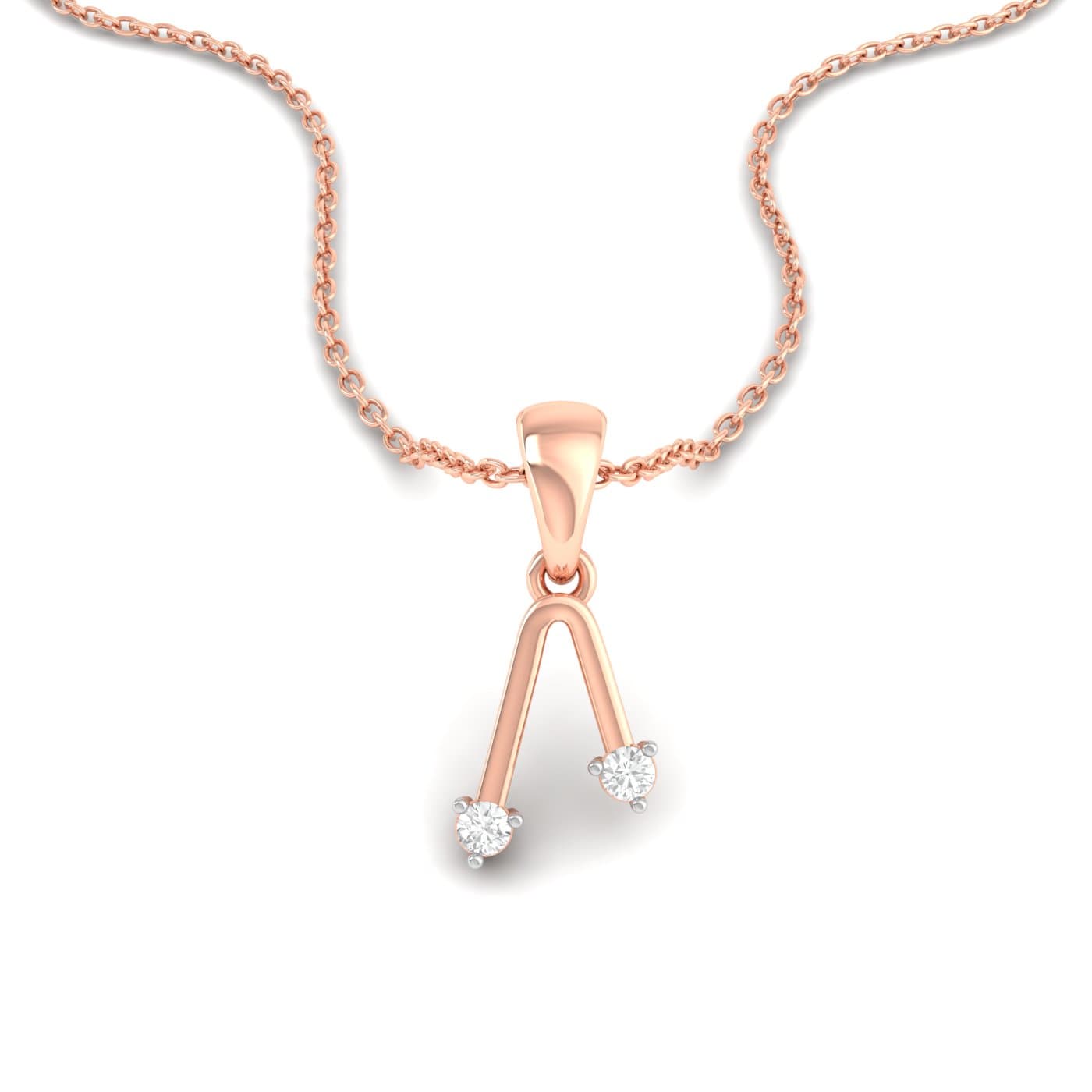 Violet Special Diamond Pendant