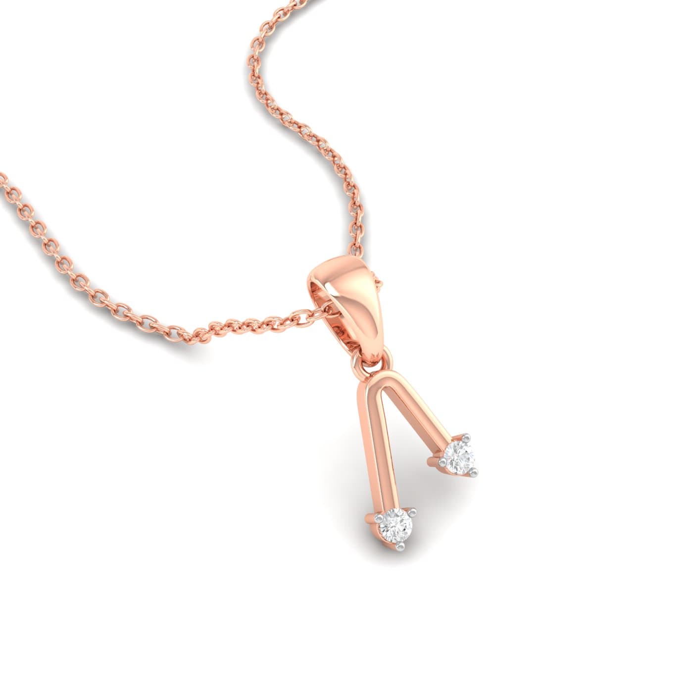 Violet Special Diamond Pendant