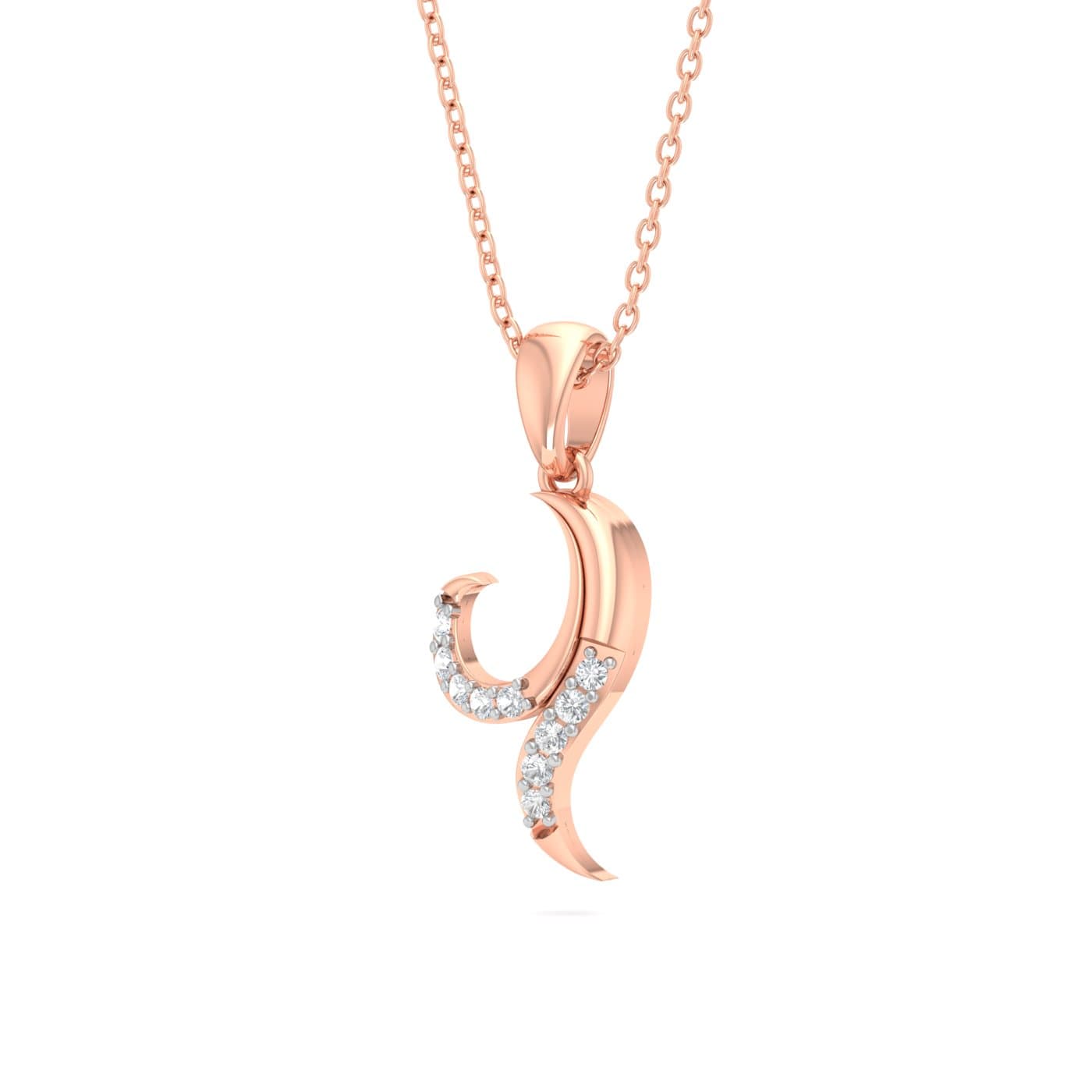Floral Kali Diamond Pendant