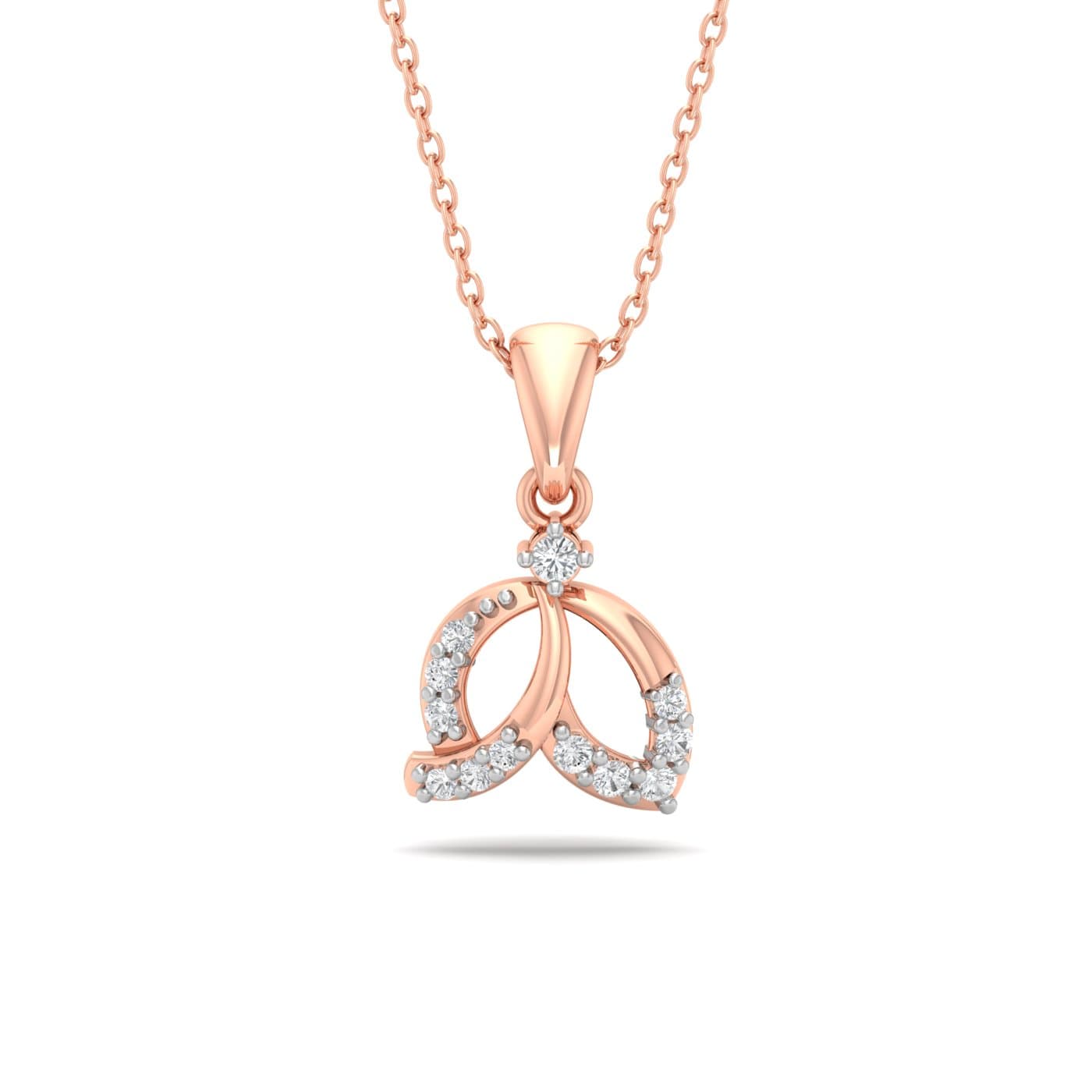 Fly Wings Diamond Pendant