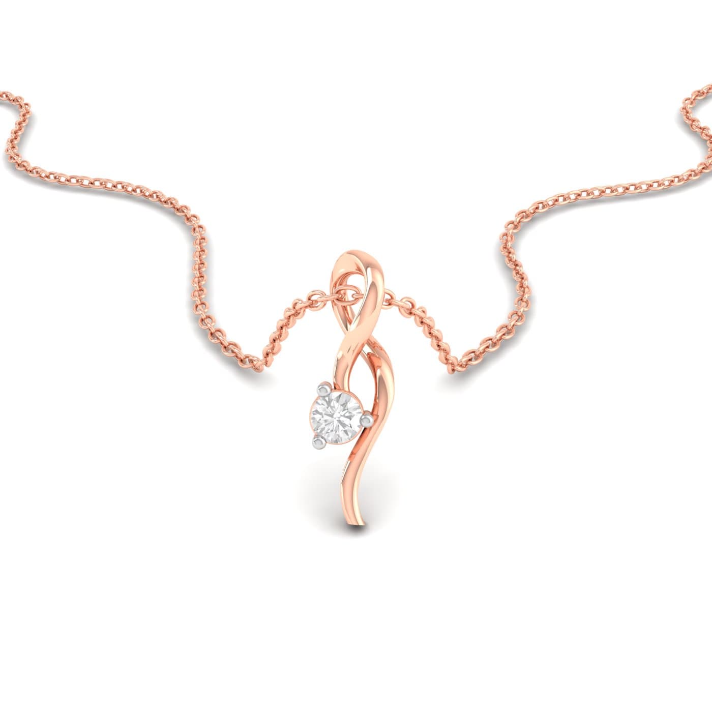 Knoten Fancy Stone Pendant