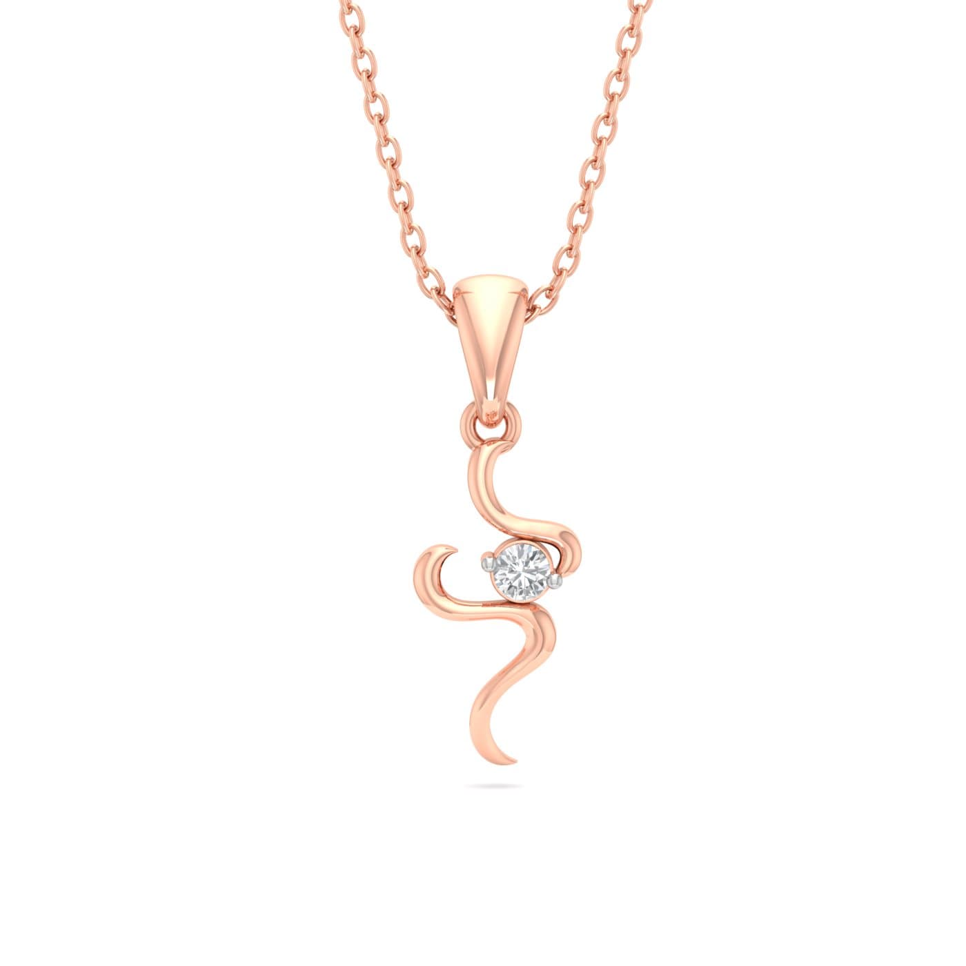 Fancy One Stone Pendant