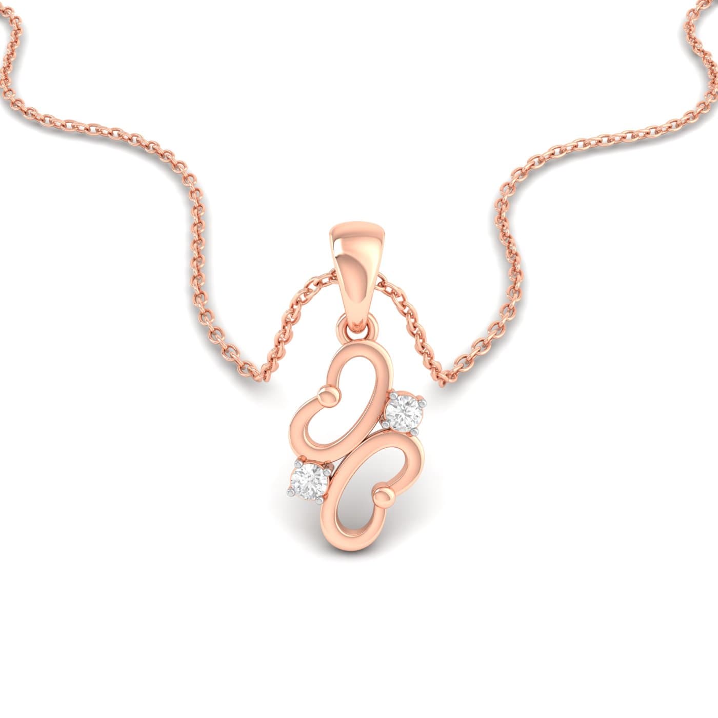Titli Diamond Pendant