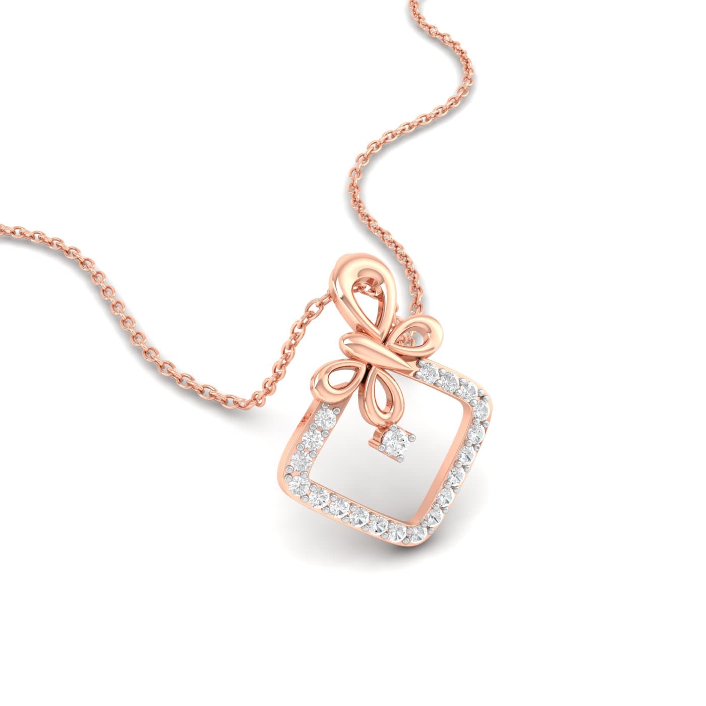 Nessie Diamond Pendant