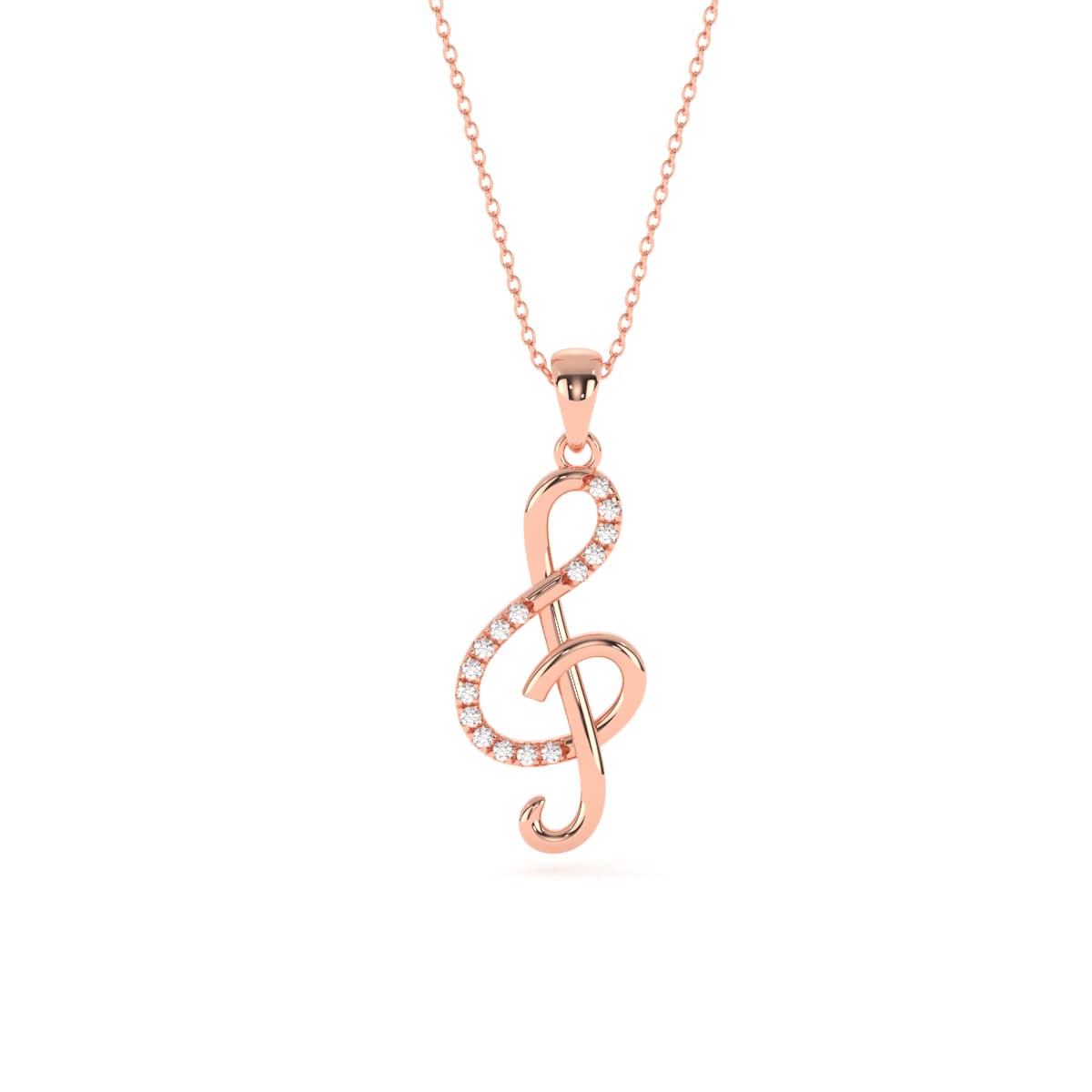Melody Gold Music Pendant
