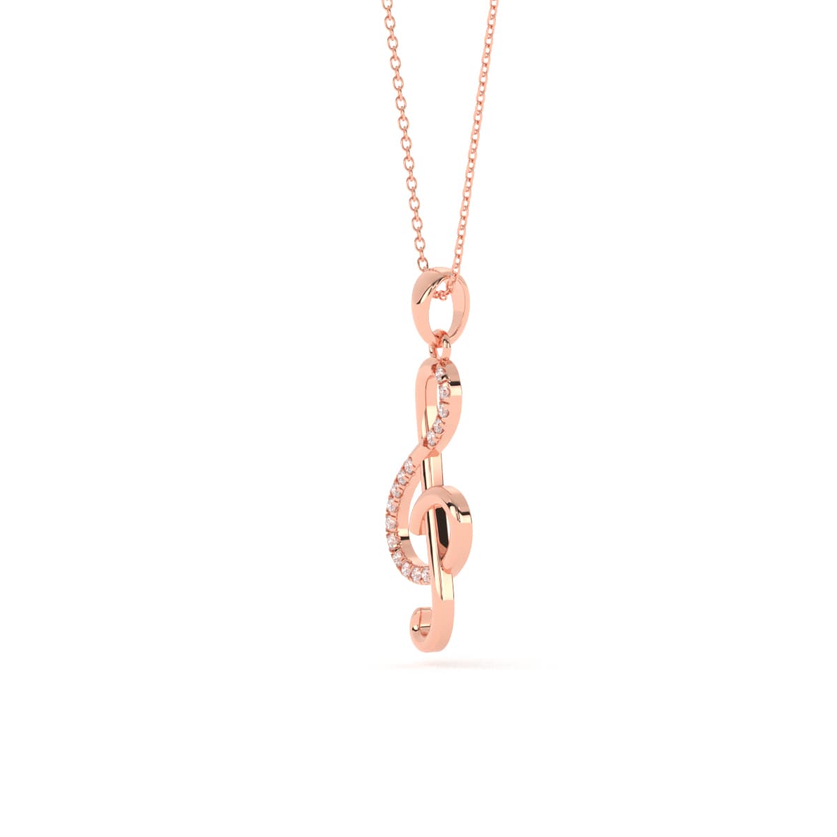 Melody Gold Music Pendant