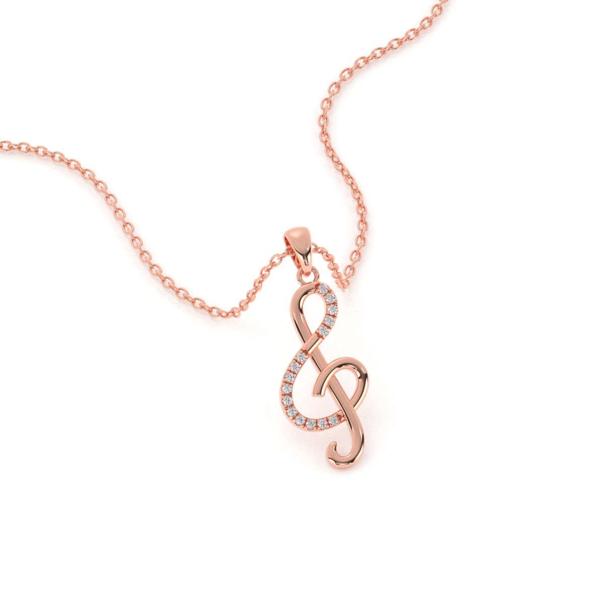 Melody Gold Music Pendant