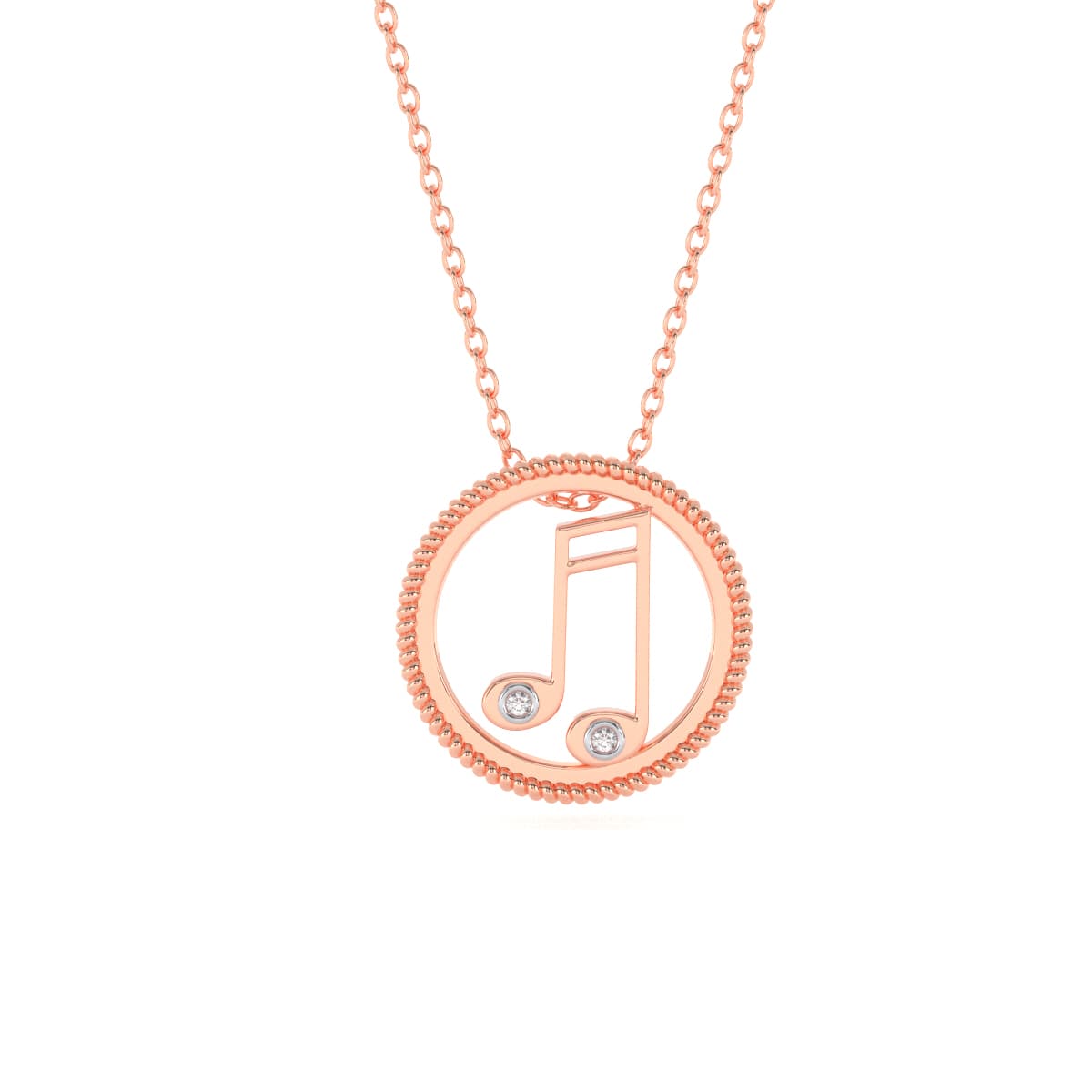 Tune Music Gold Pendant