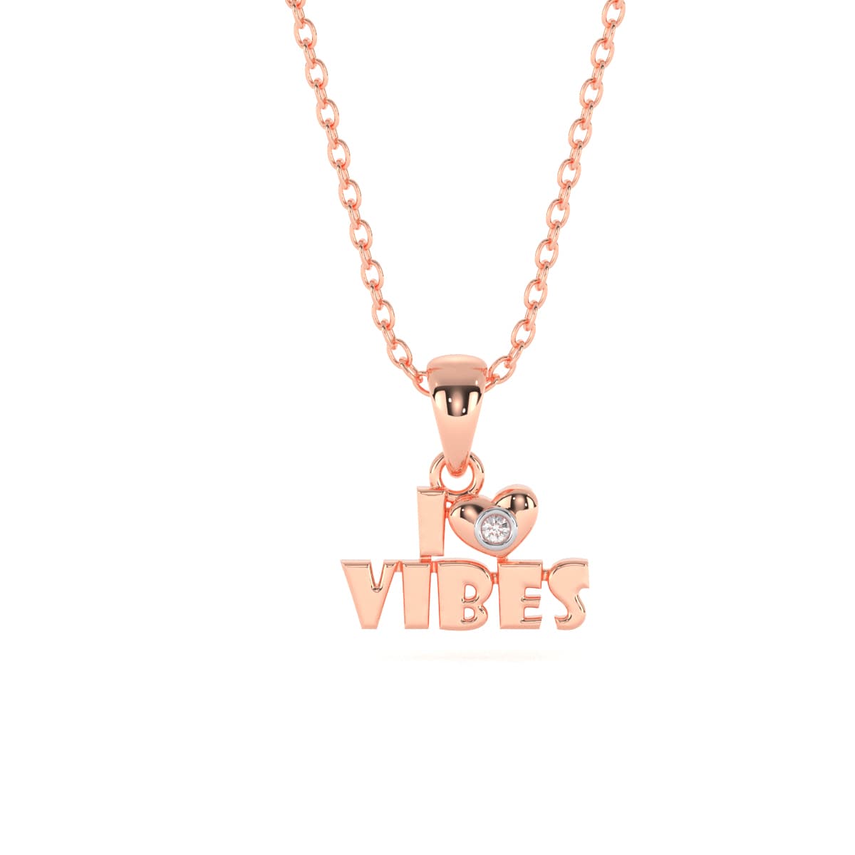 Music Vibes Gold Music Pendant