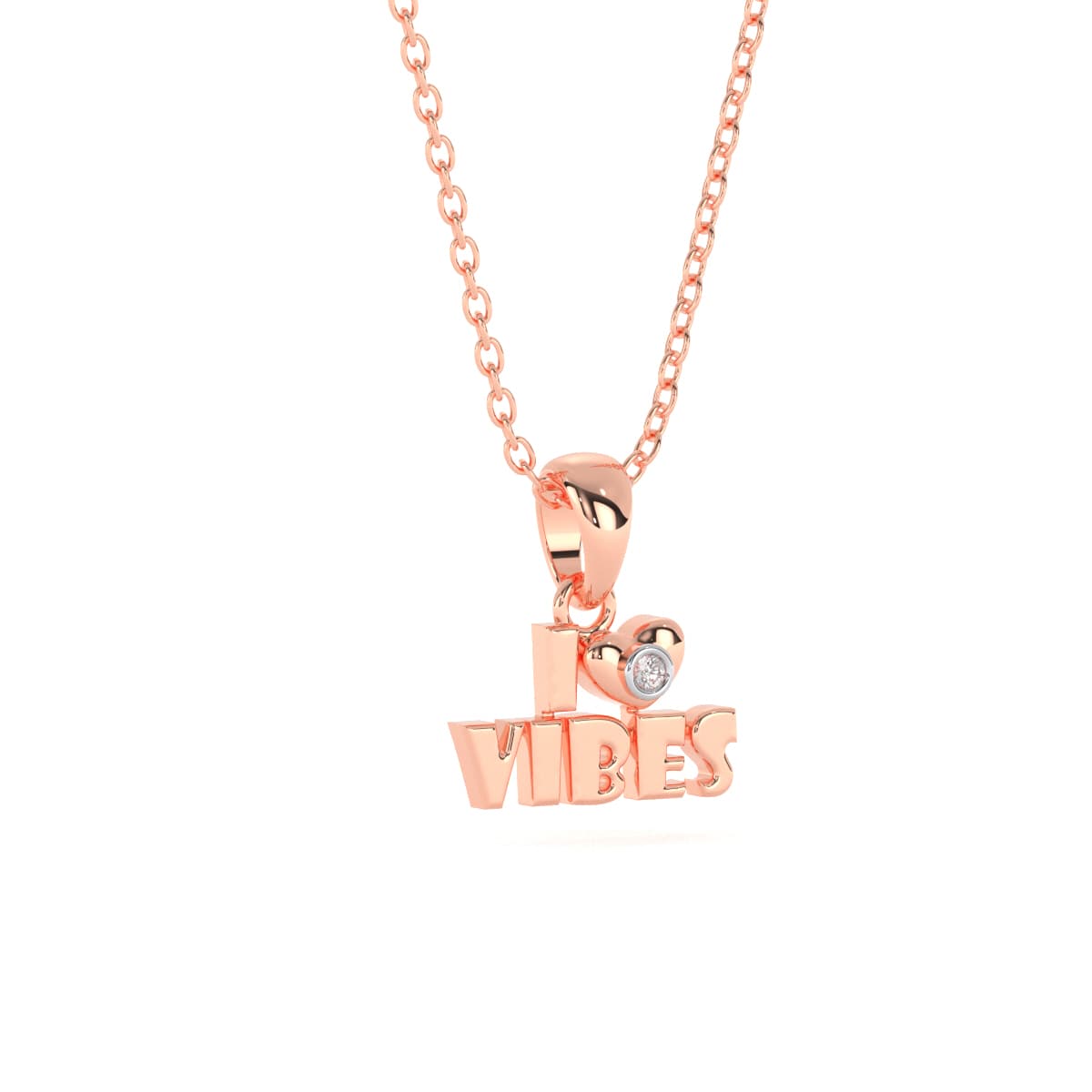 Music Vibes Gold Music Pendant