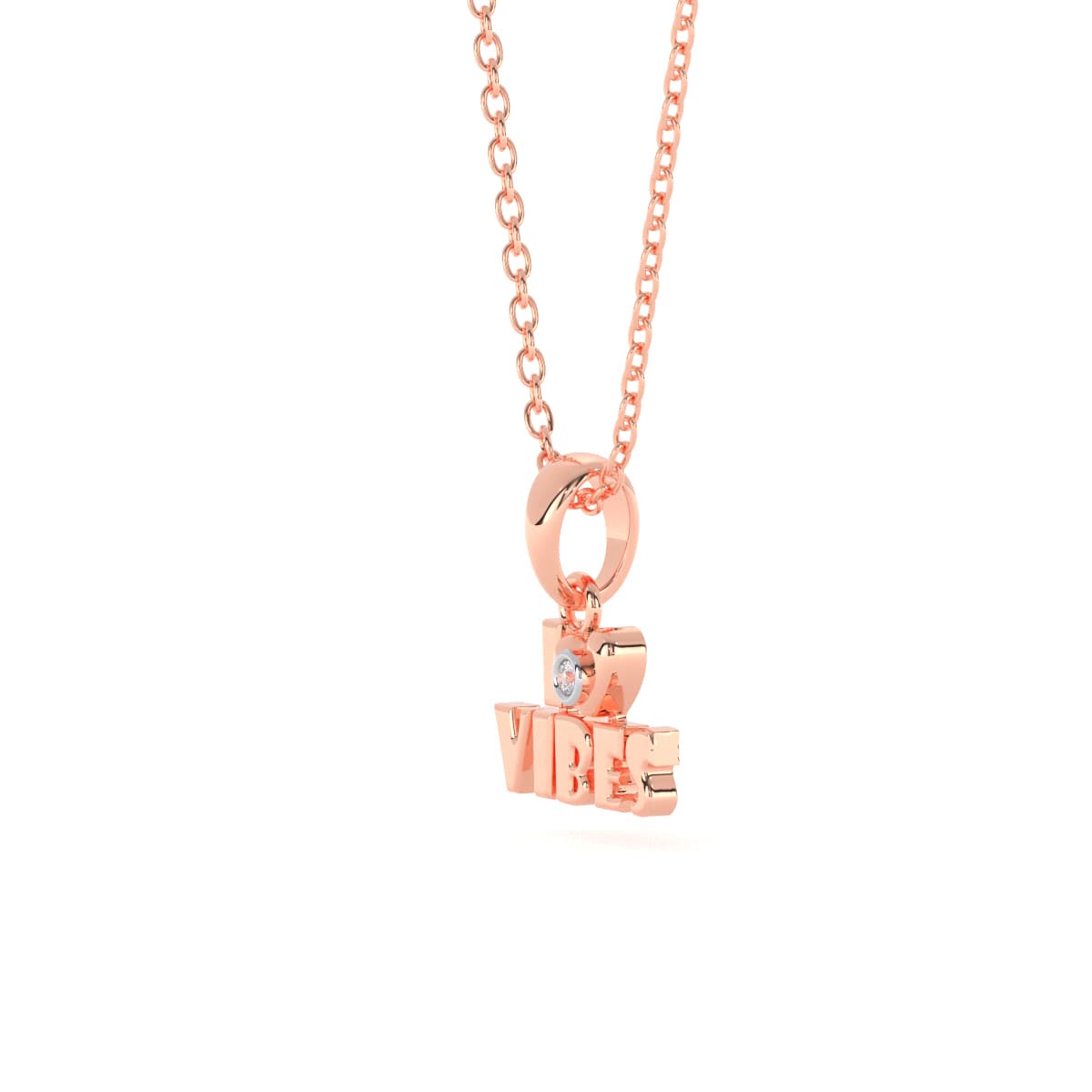 Music Vibes Gold Music Pendant