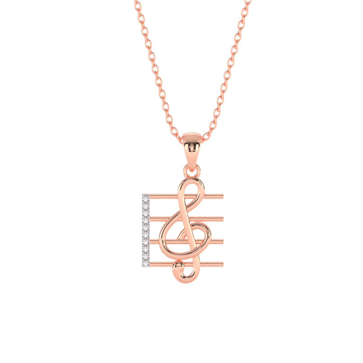 Jazz Gold Music Pendant