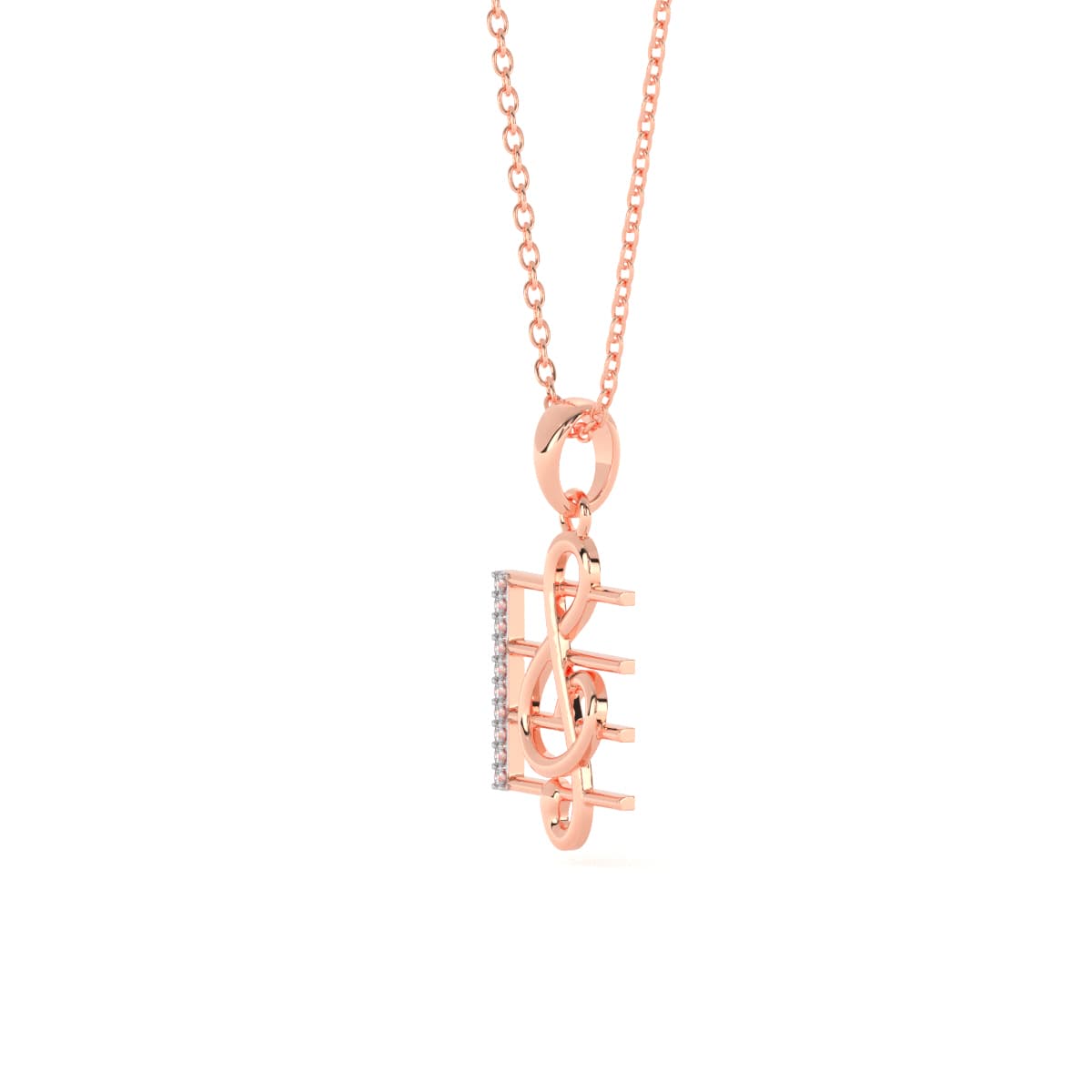 Jazz Gold Music Pendant
