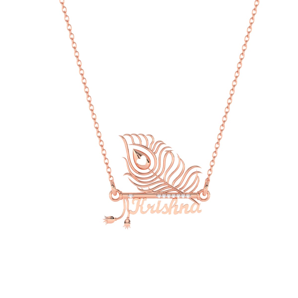 Krishna Bansuri Gold Pendant