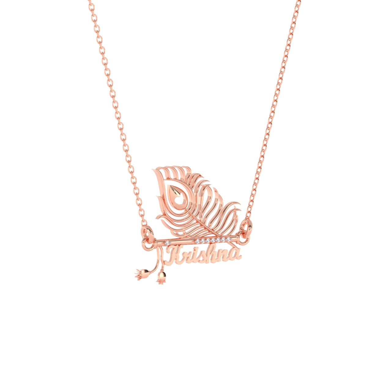 Krishna Bansuri Gold Pendant