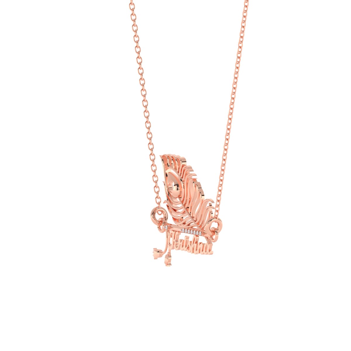Krishna Bansuri Gold Pendant