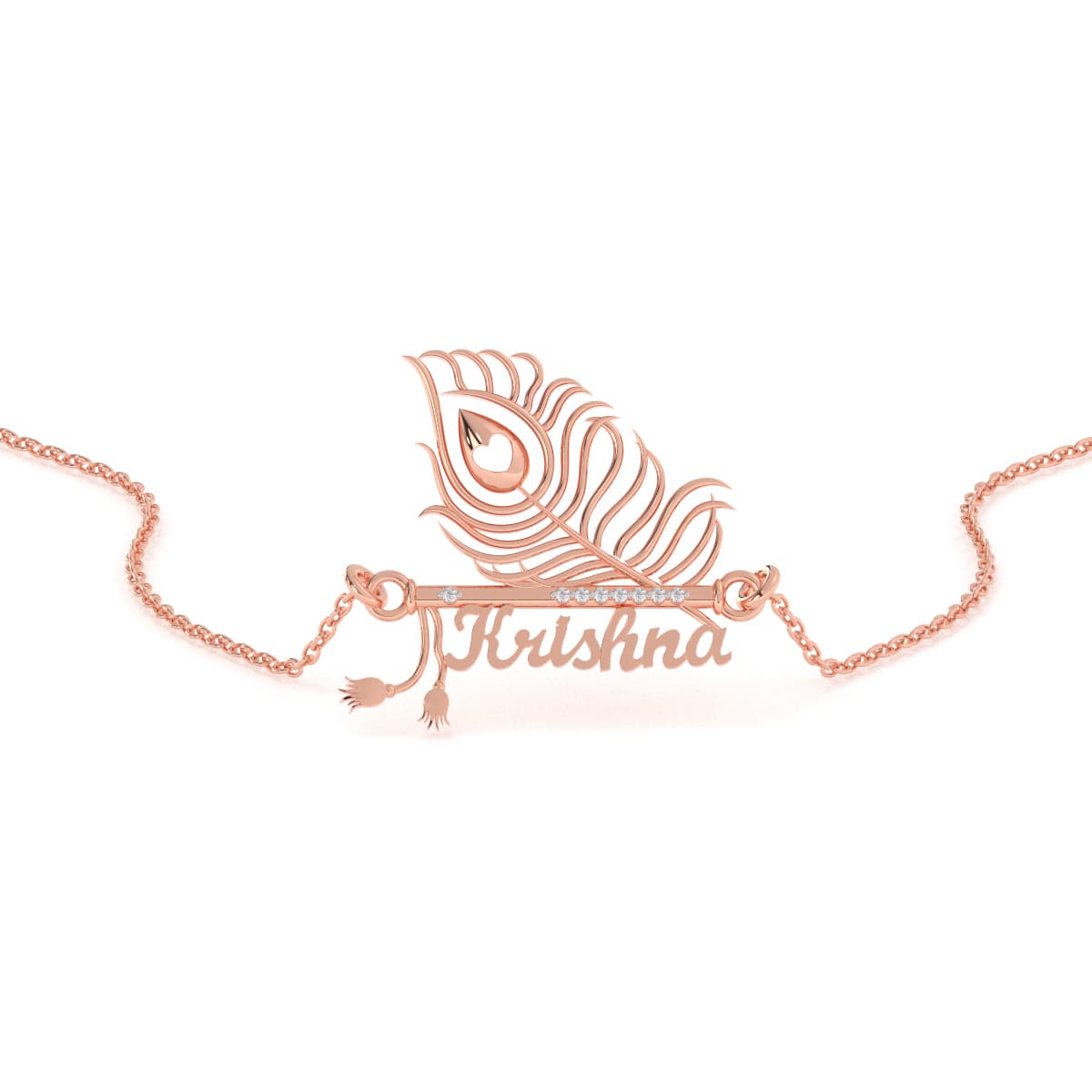 Krishna Bansuri Gold Pendant