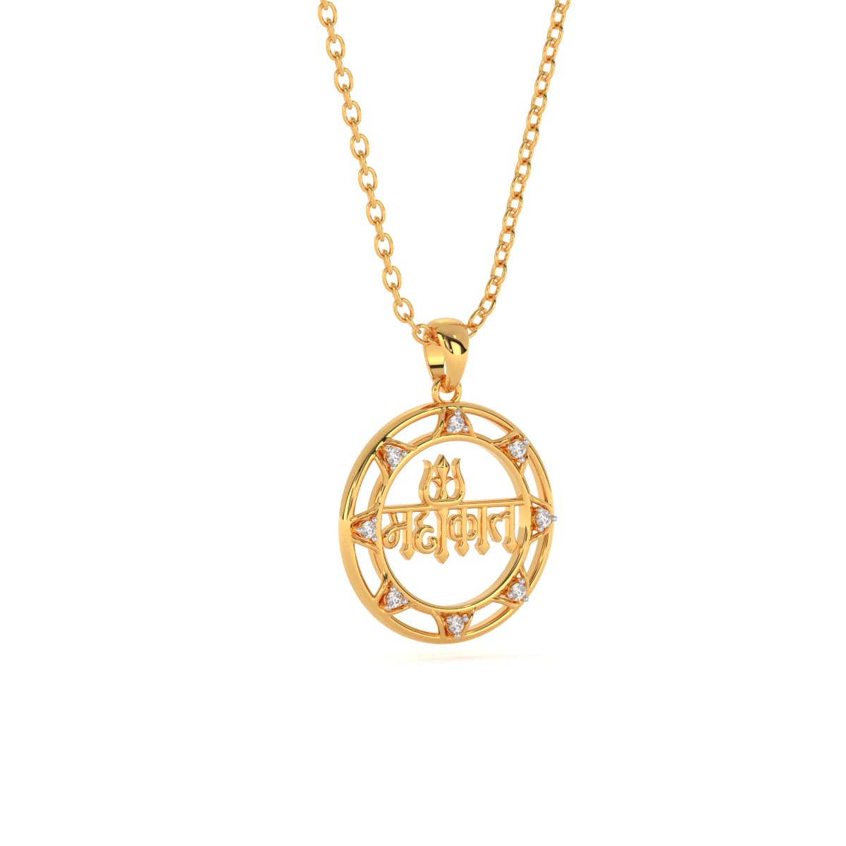 Mahakal Gold Pendant