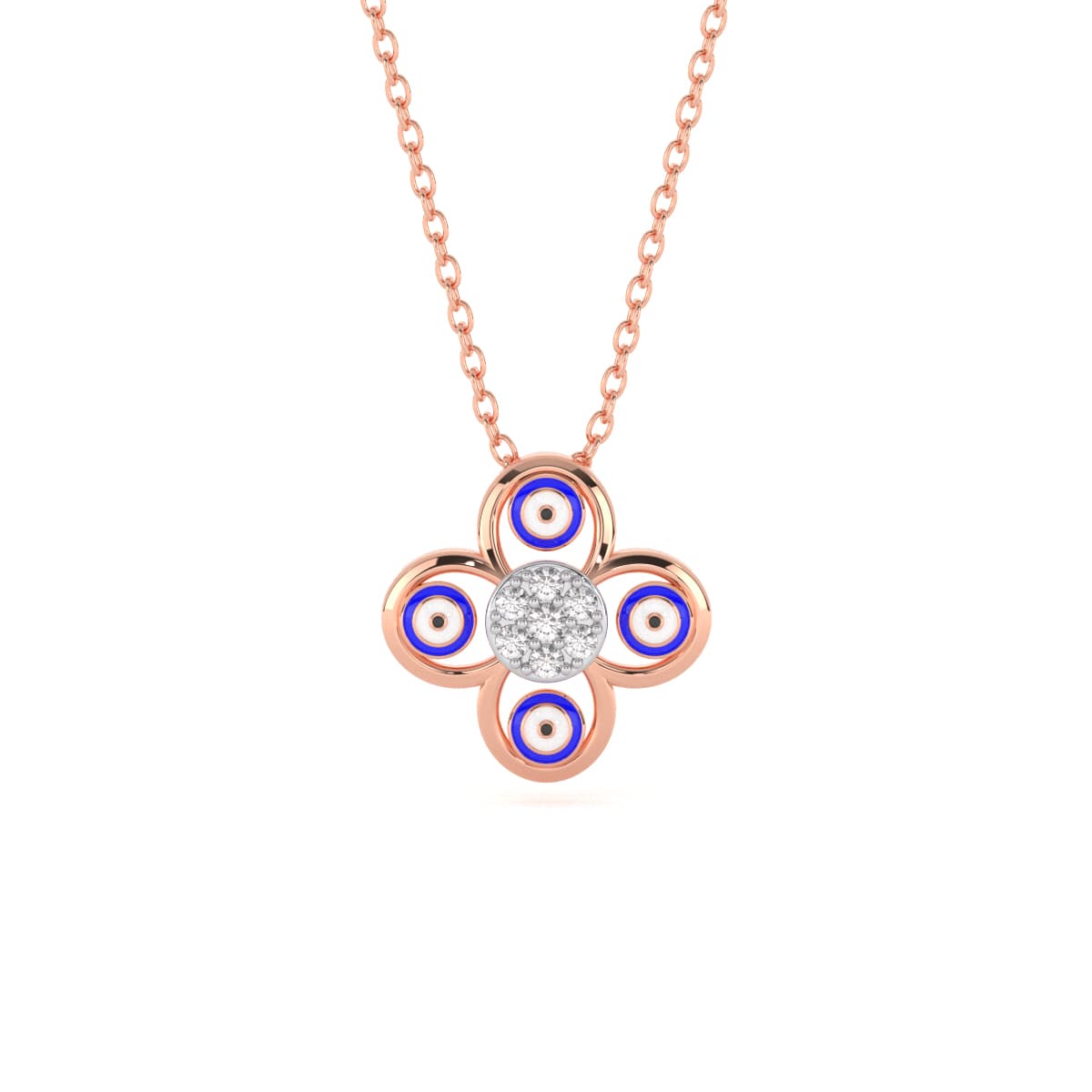 Blue Evil Eye Pendant