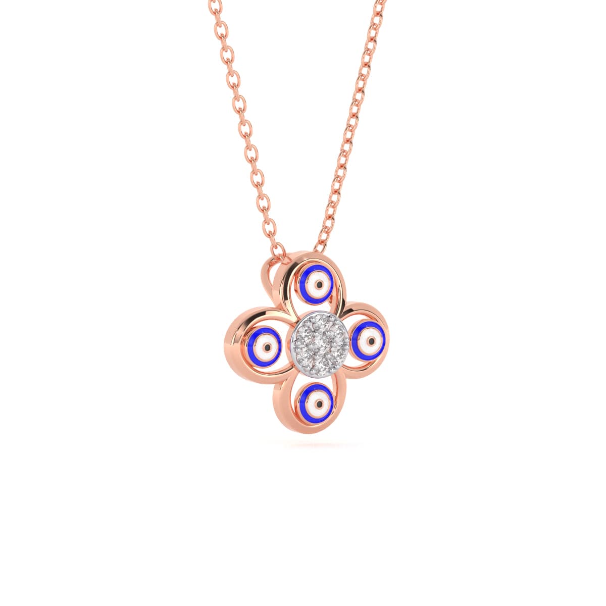 Blue Evil Eye Pendant