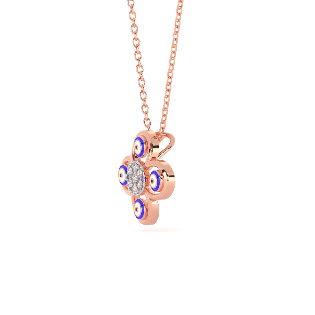Blue Evil Eye Pendant