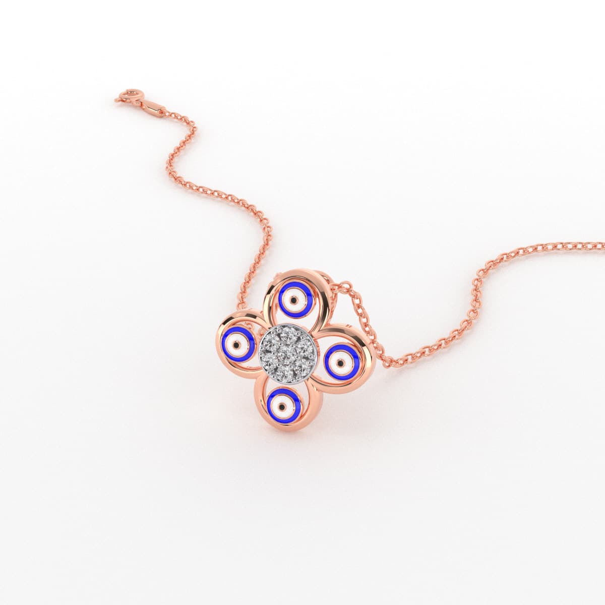 Blue Evil Eye Pendant