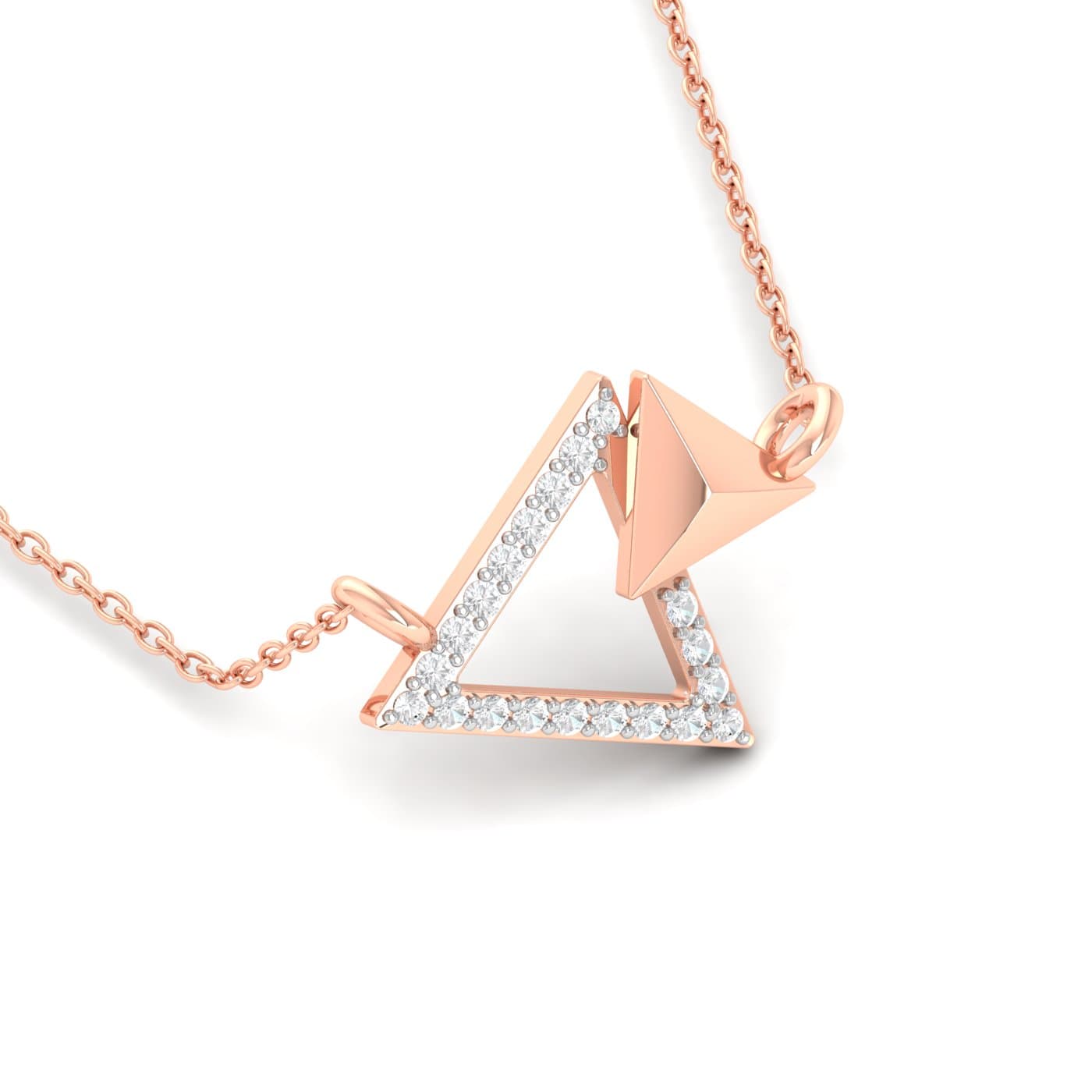Zivah Delicate Diamond Pendant