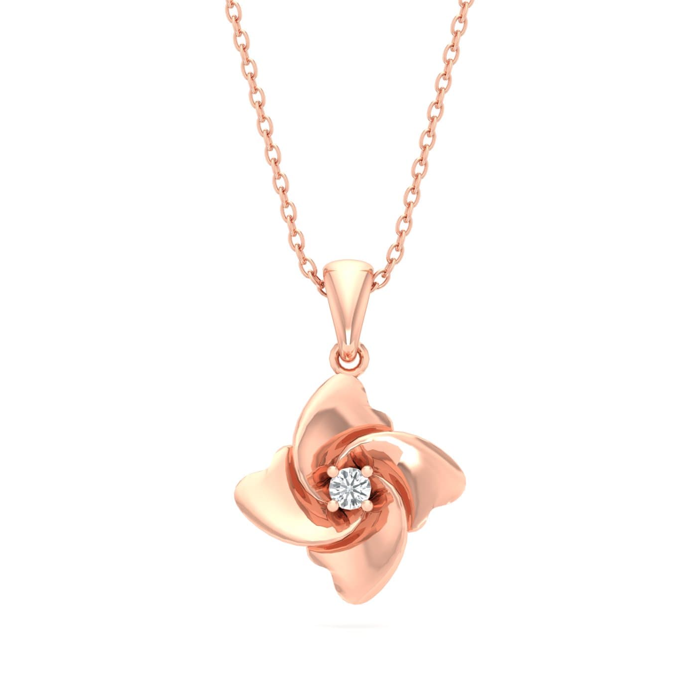 Rosa Diamond Pendant