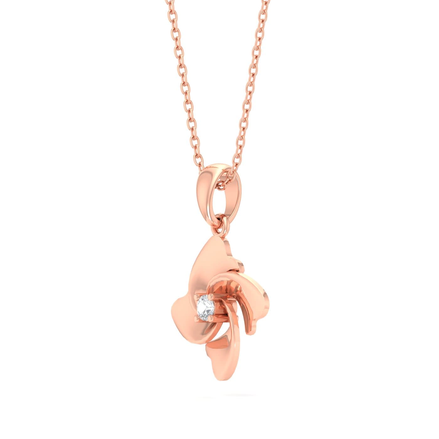 Rosa Diamond Pendant