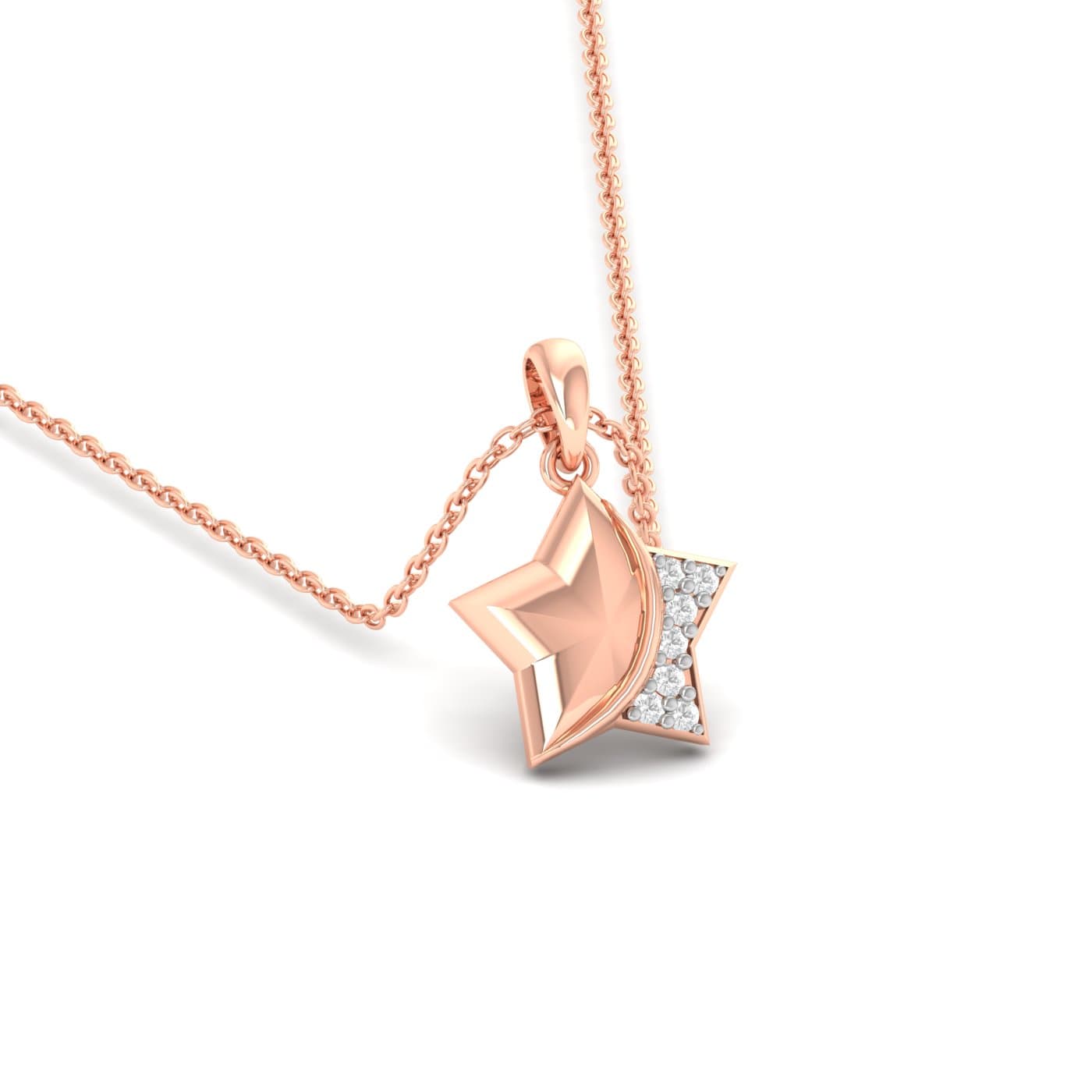 Blocca Stella Diamond Pendant