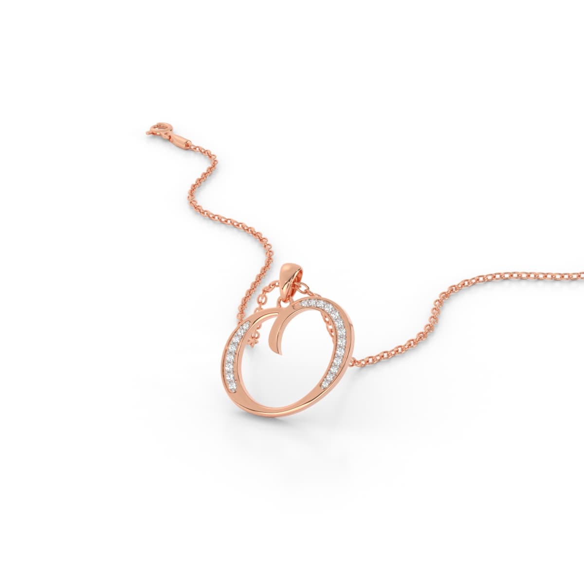 Letter O Beautiful Pendant
