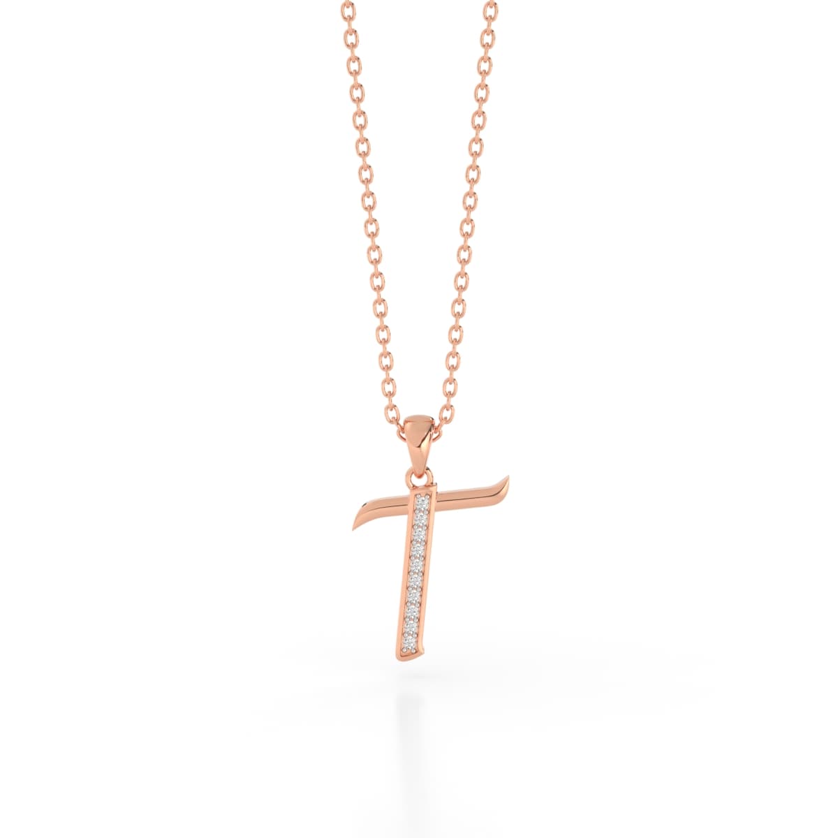 Alphabetical T Adornment Pendant