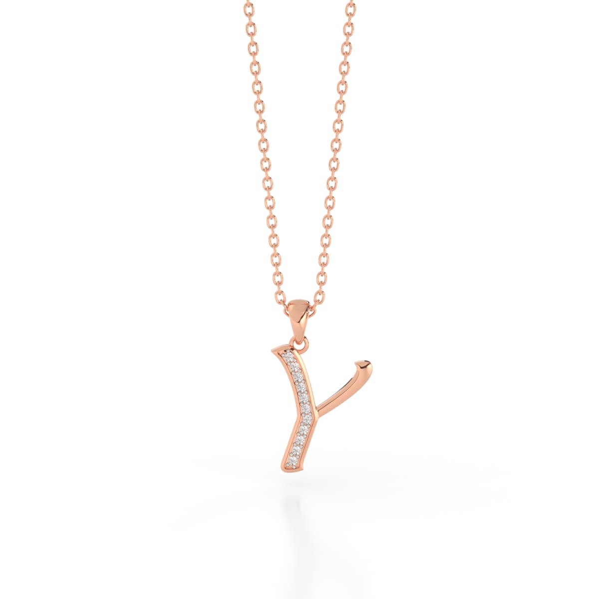 Minimalist Y Diamond Pendant