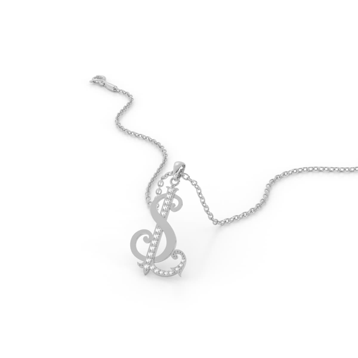 Forever Yours SL Gold Alphabet Pendant