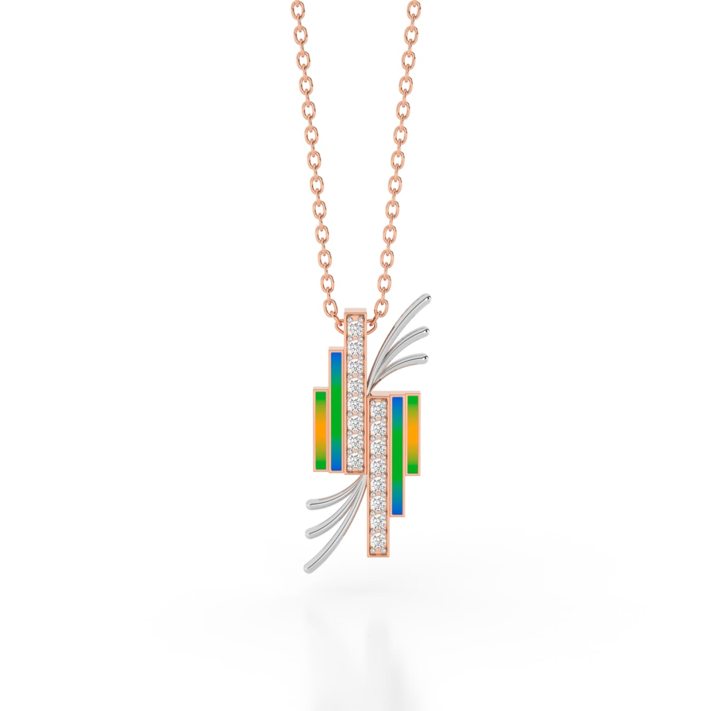 Colors And Sparkles Pendant