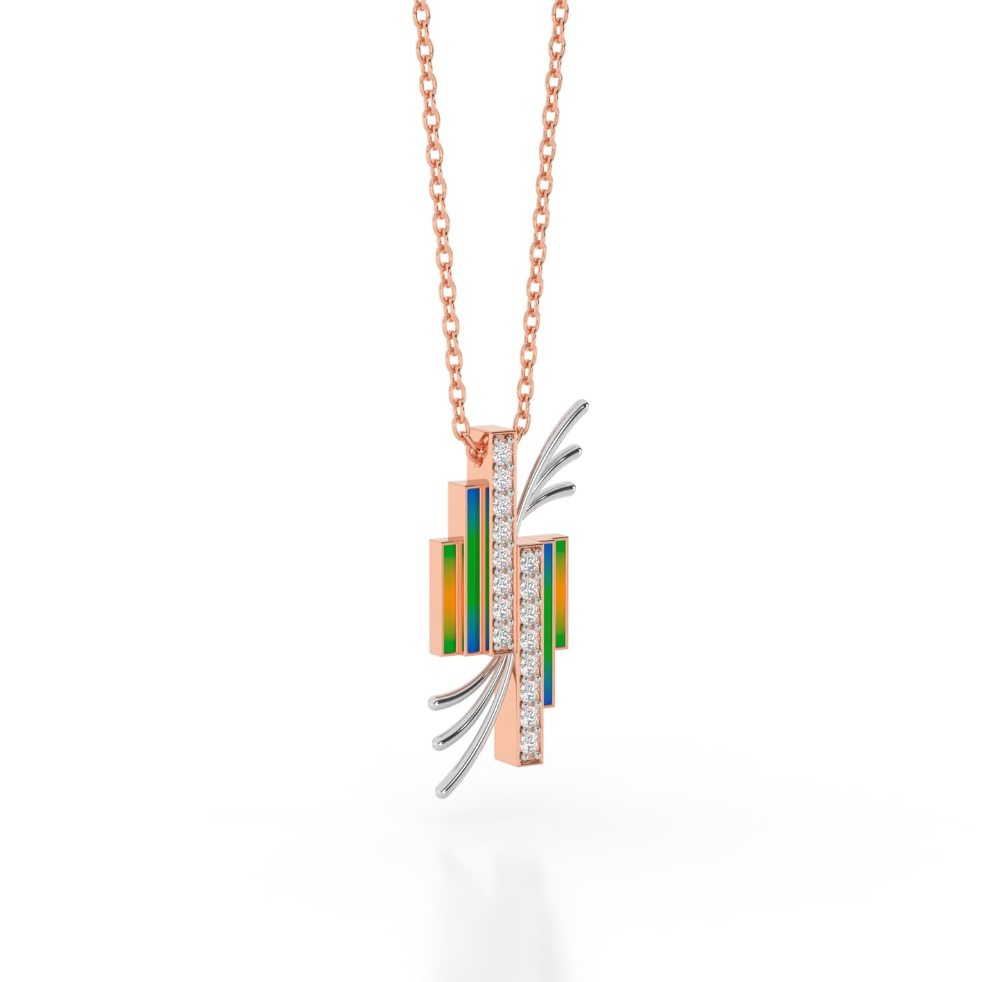Colors And Sparkles Pendant