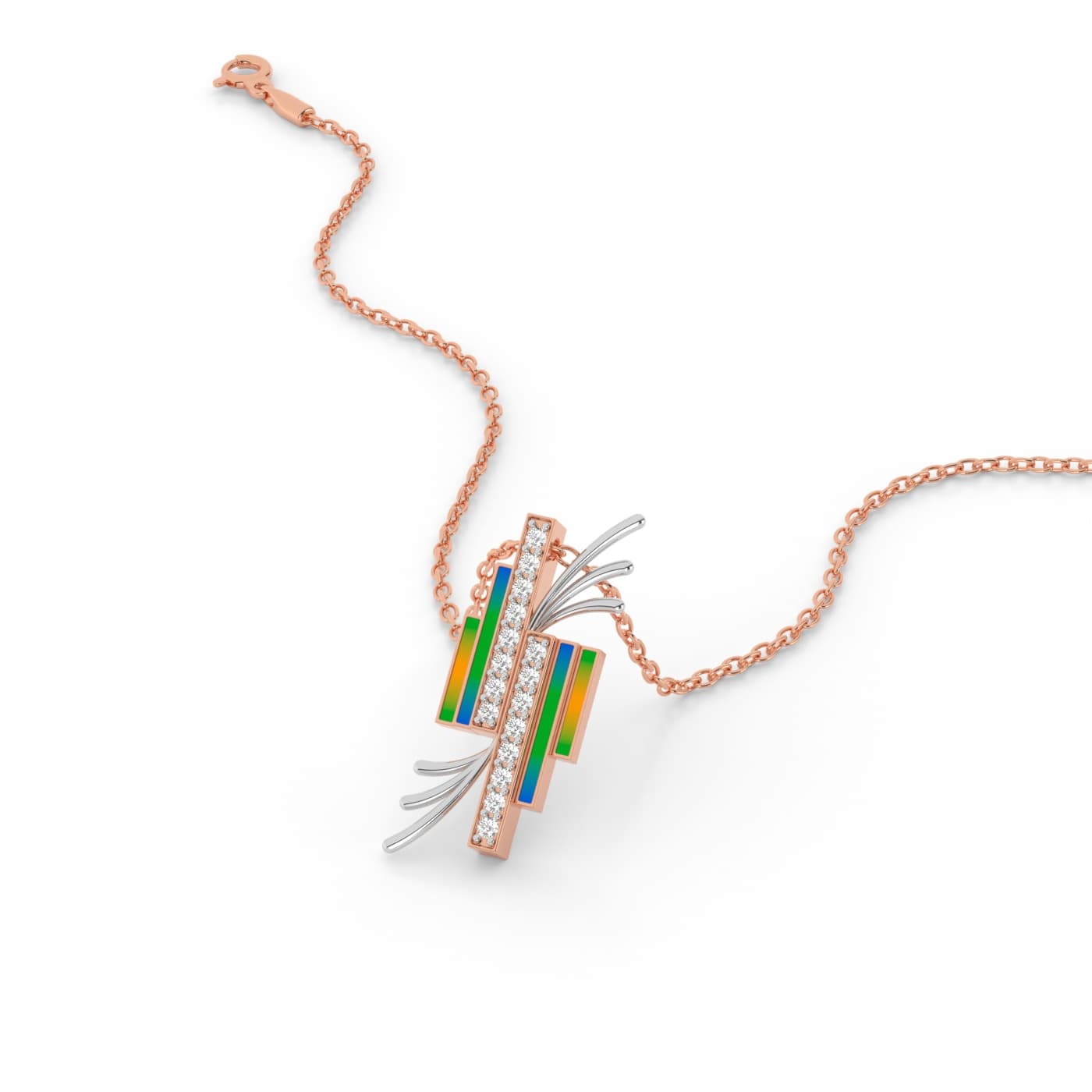 Colors And Sparkles Pendant