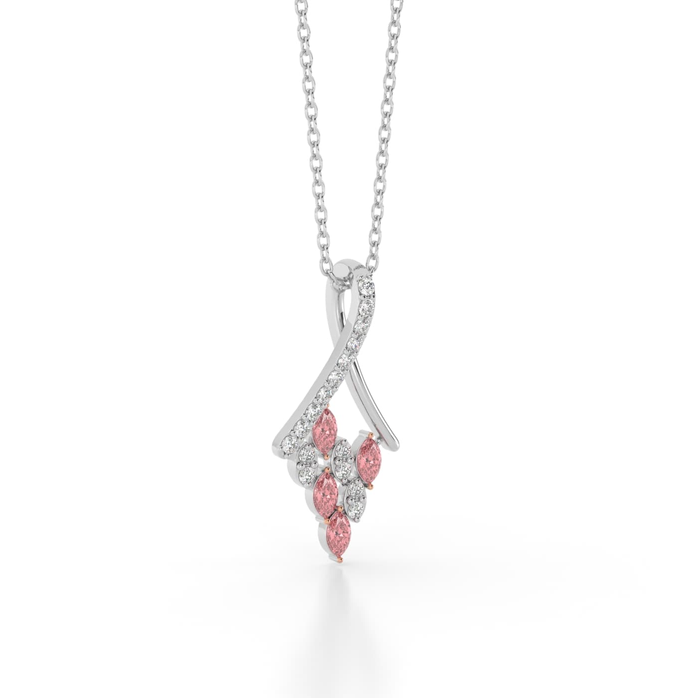 Starlight Glamour Pink Pendant