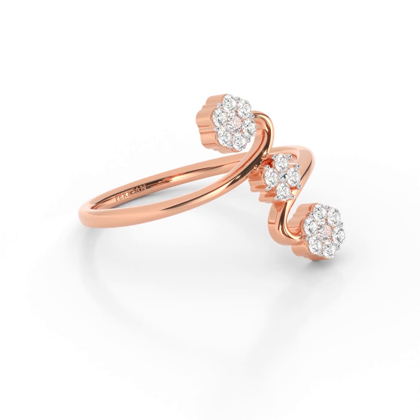 Adya Trio Diamond Ring For Women