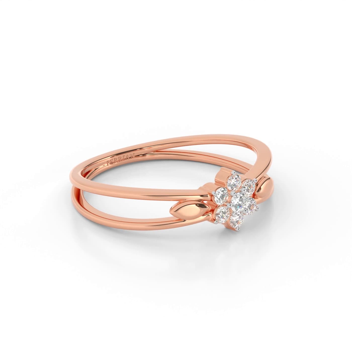 Lucy Cross Cluster Diamond Ring