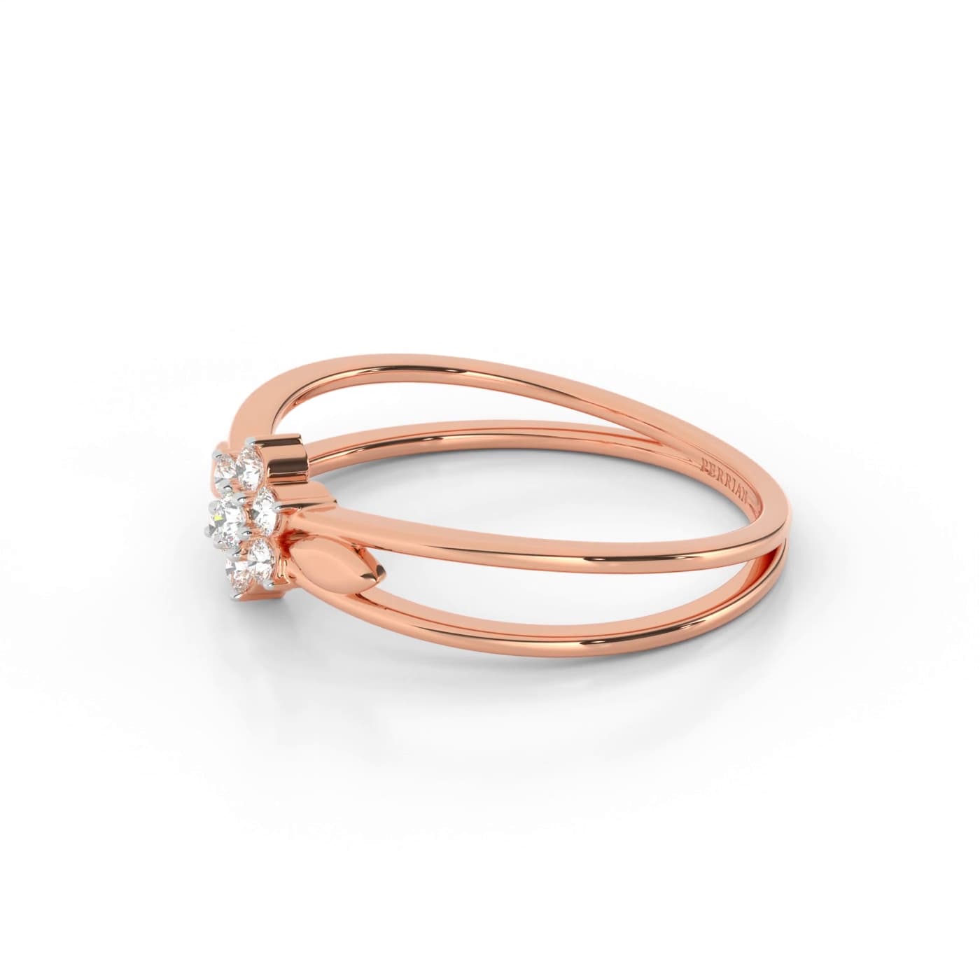 Lucy Cross Cluster Diamond Ring