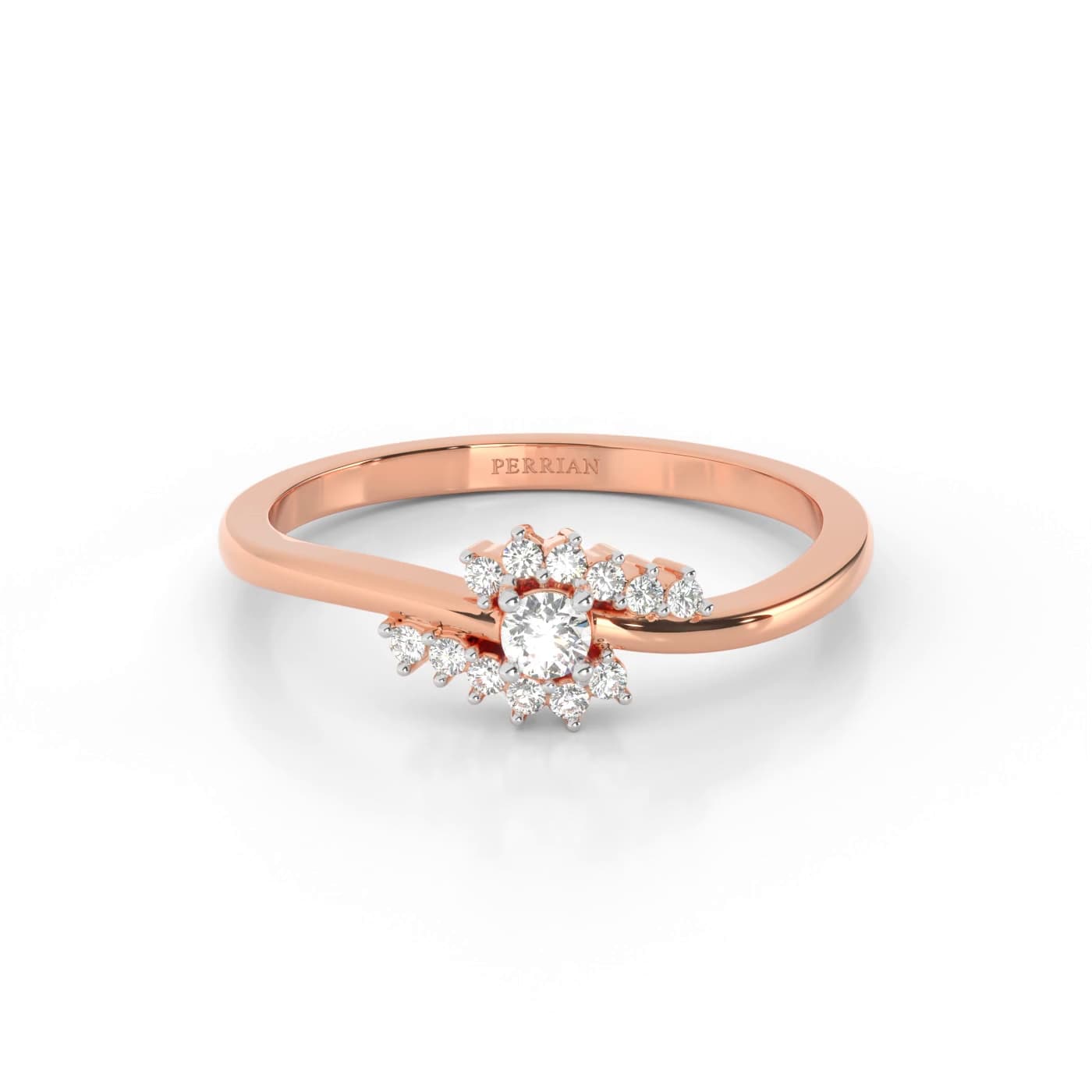 Ember Solitaire Diamond Ring