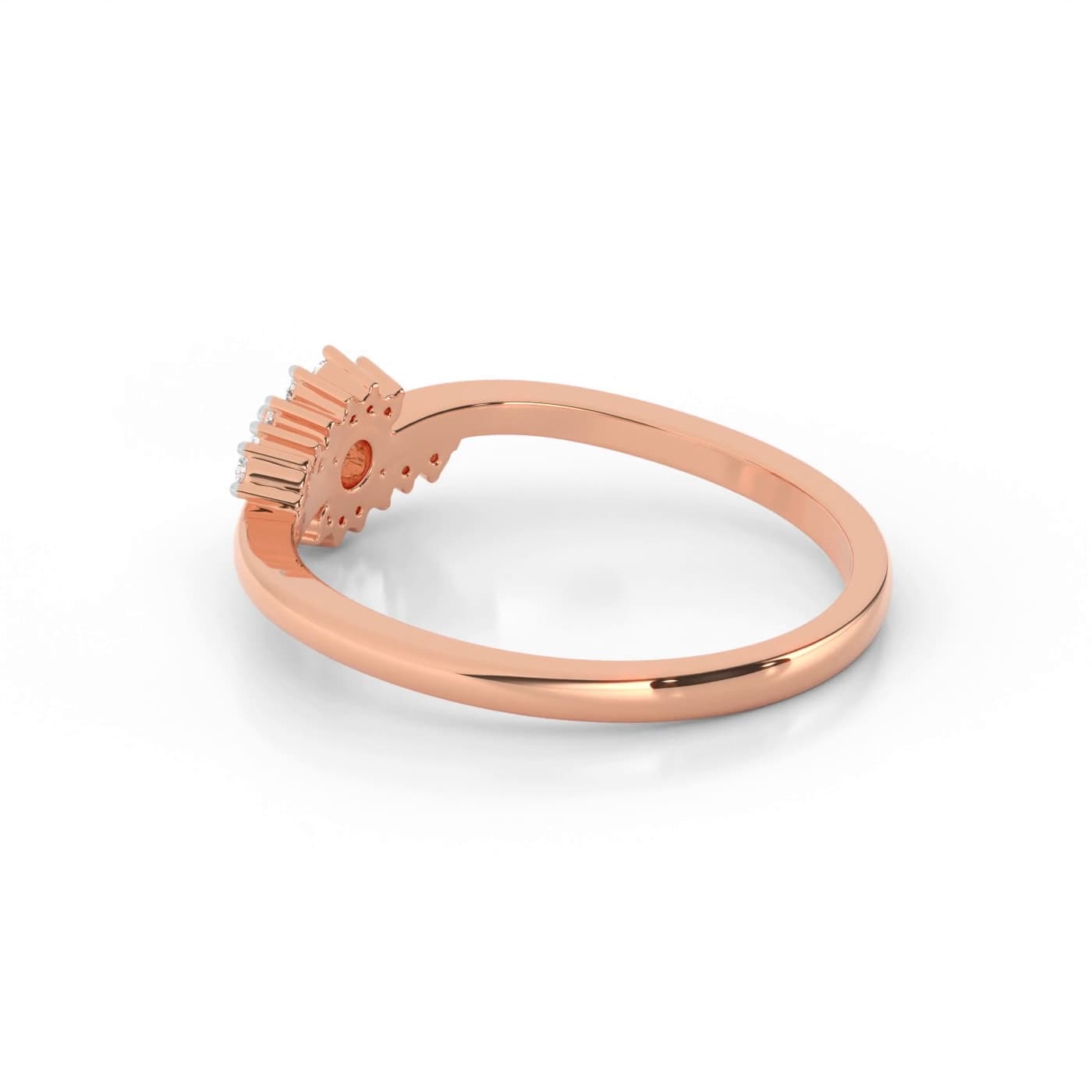 Ember Solitaire Diamond Ring
