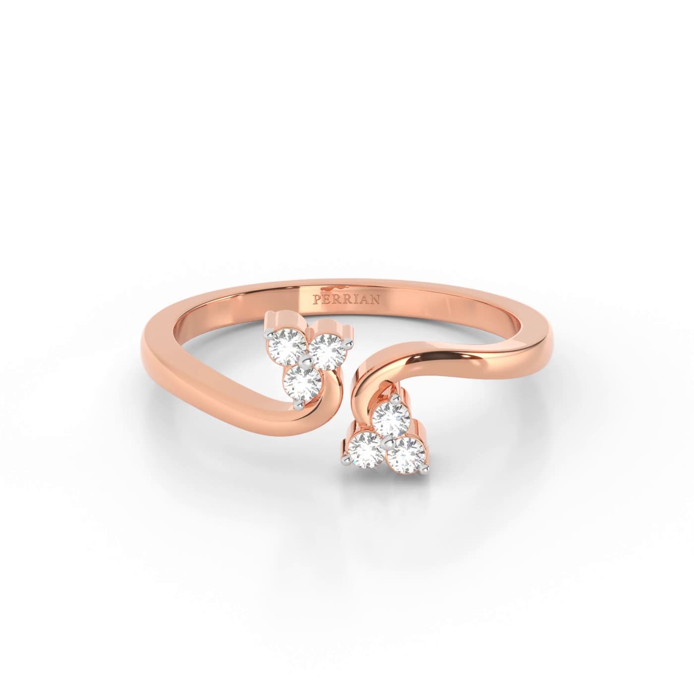 Trio Fleur Diamond Ring For Women