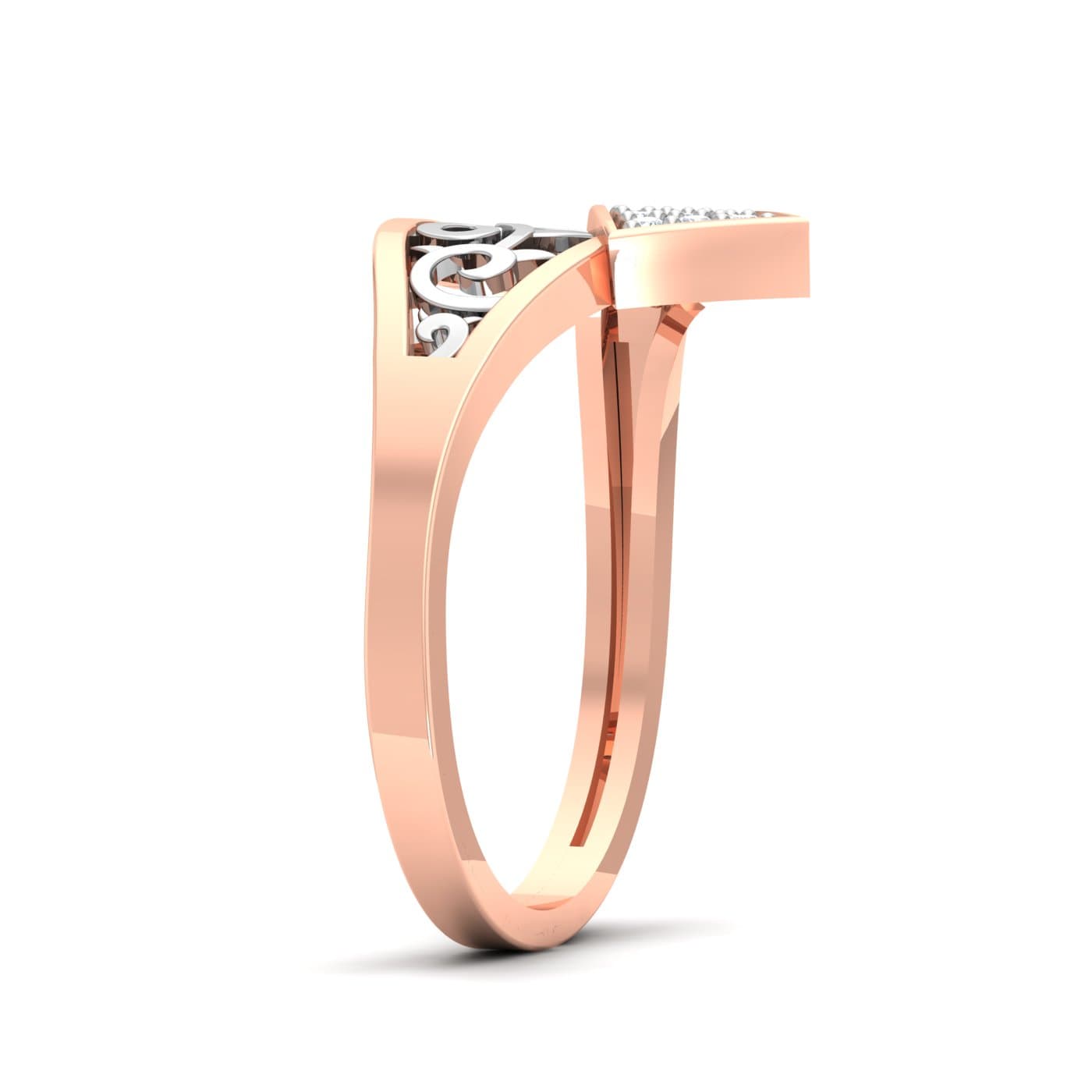 Classic Carving Style Diamond Ring