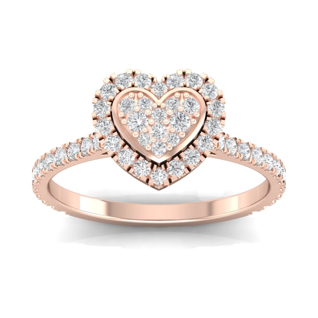 Ivy Heart Shape Women Diamond Ring